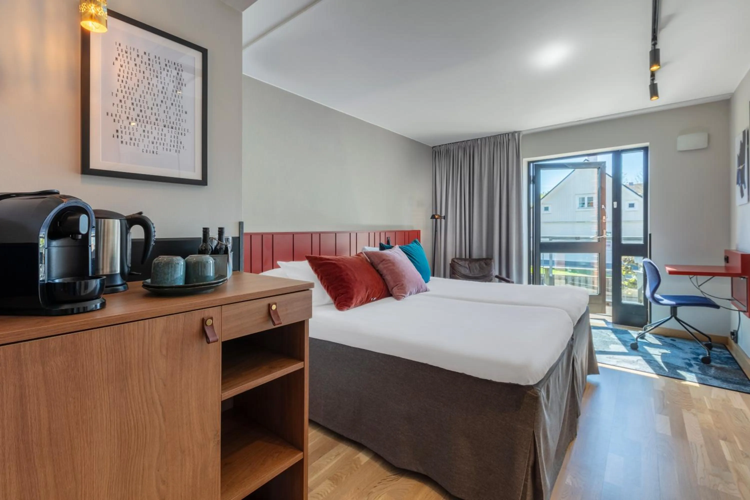 Bed in Home Hotel Carlscrona