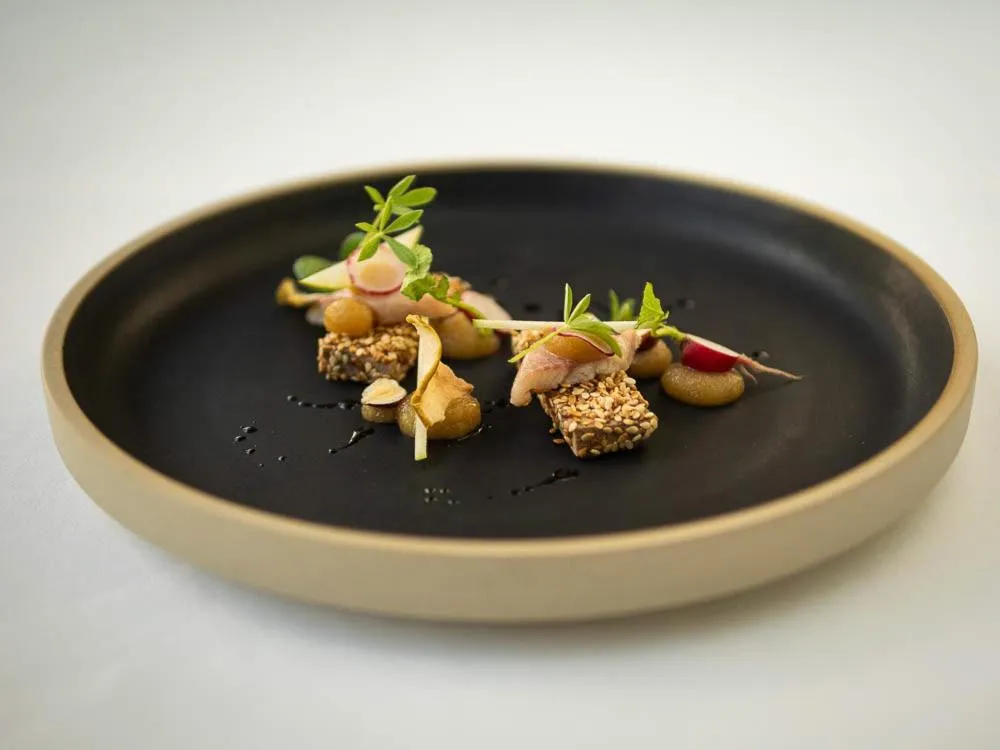 Food close-up in Hotel Krone in Au