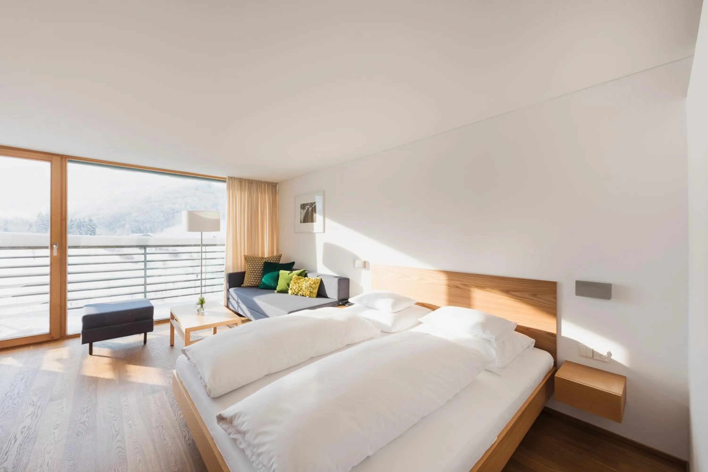 Photo of the whole room, Bed in Hotel Krone in Au