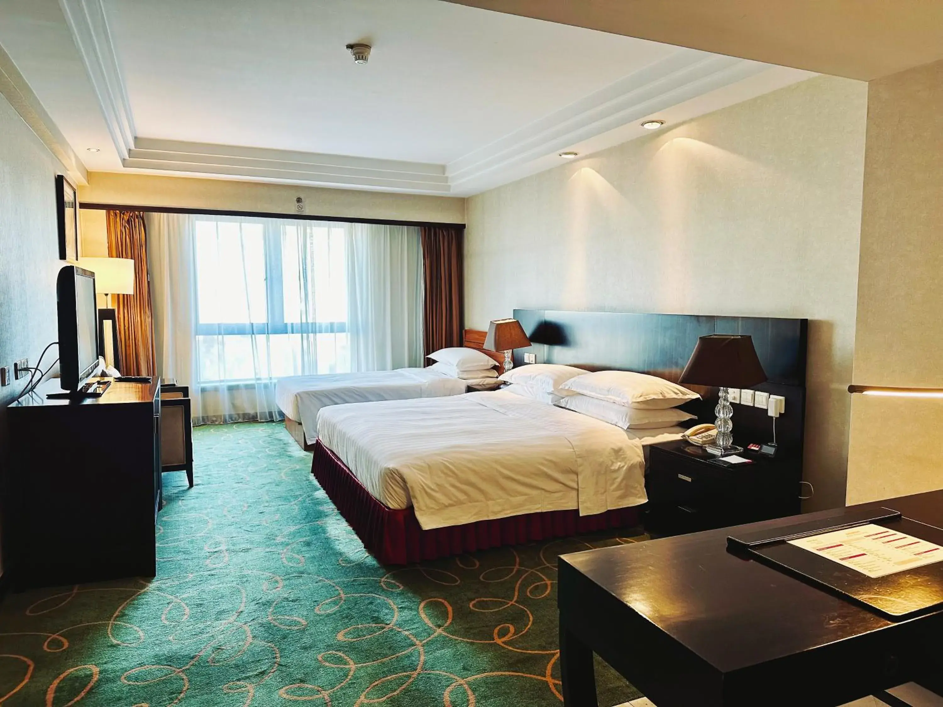 Bed in Guo Ji Yi Yuan Hotel Bed in Guo Ji Yi Yuan Hotel