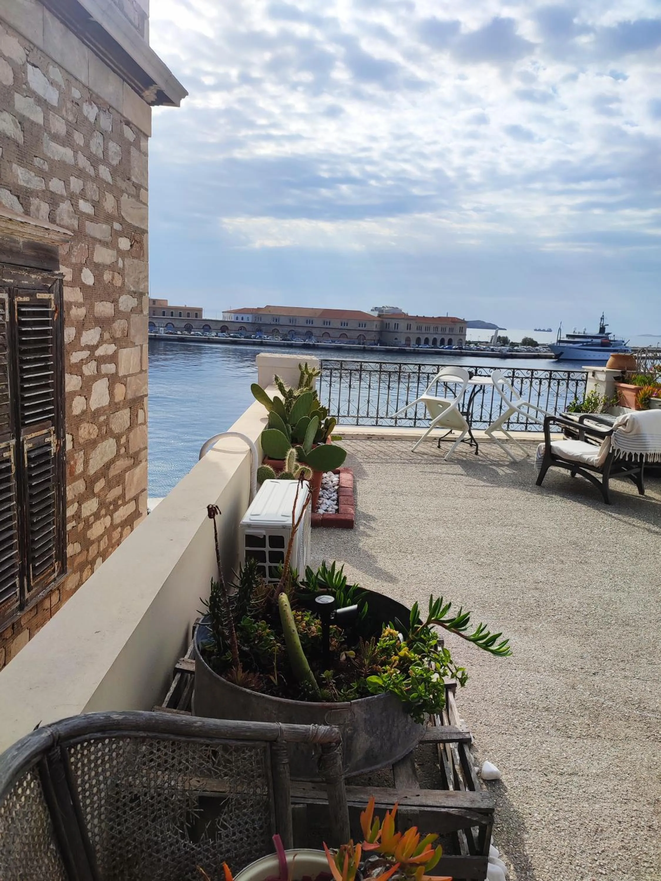 Balcony/Terrace in Locadiera Pansion