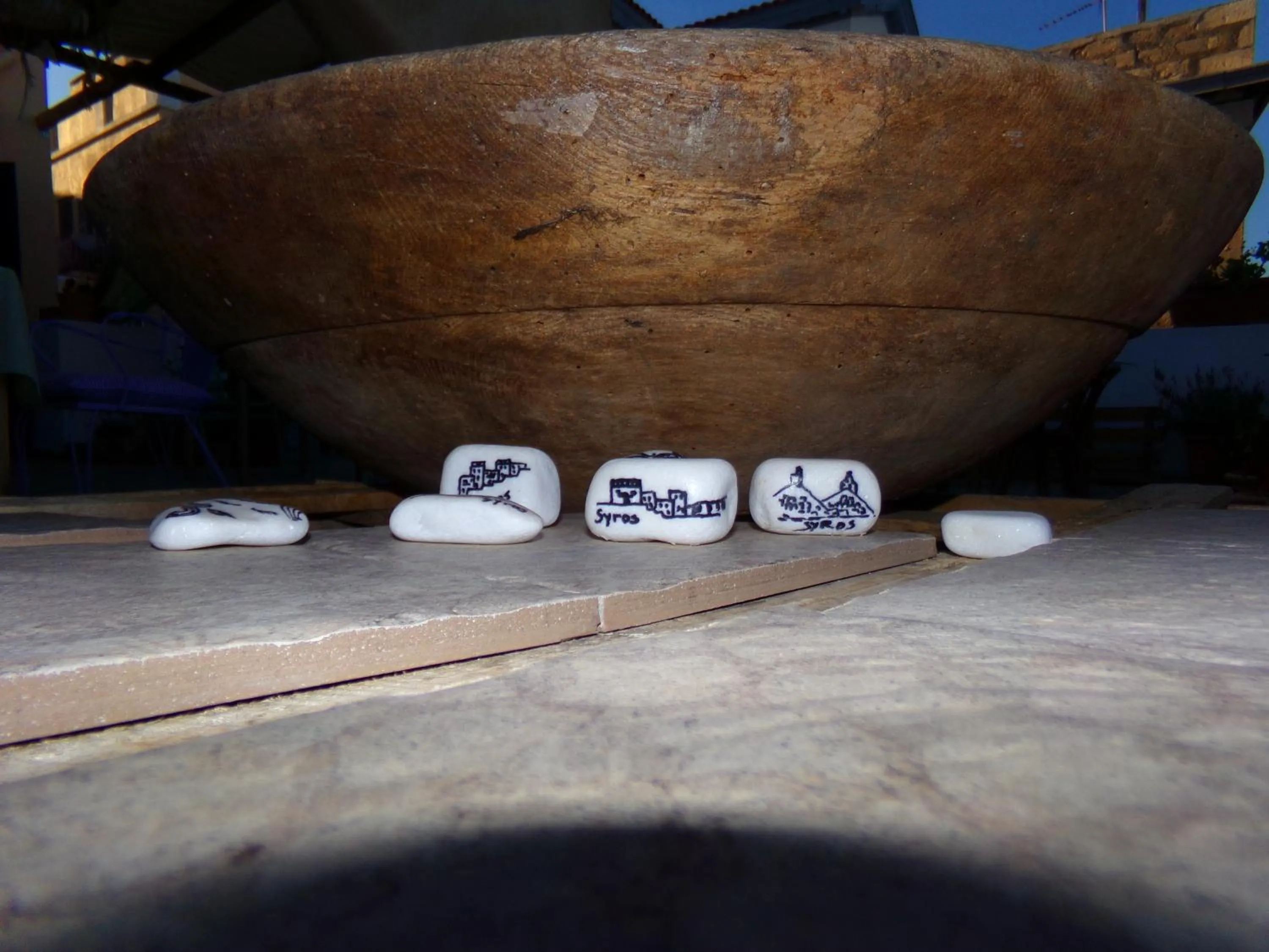 Decorative detail in Locadiera Pansion