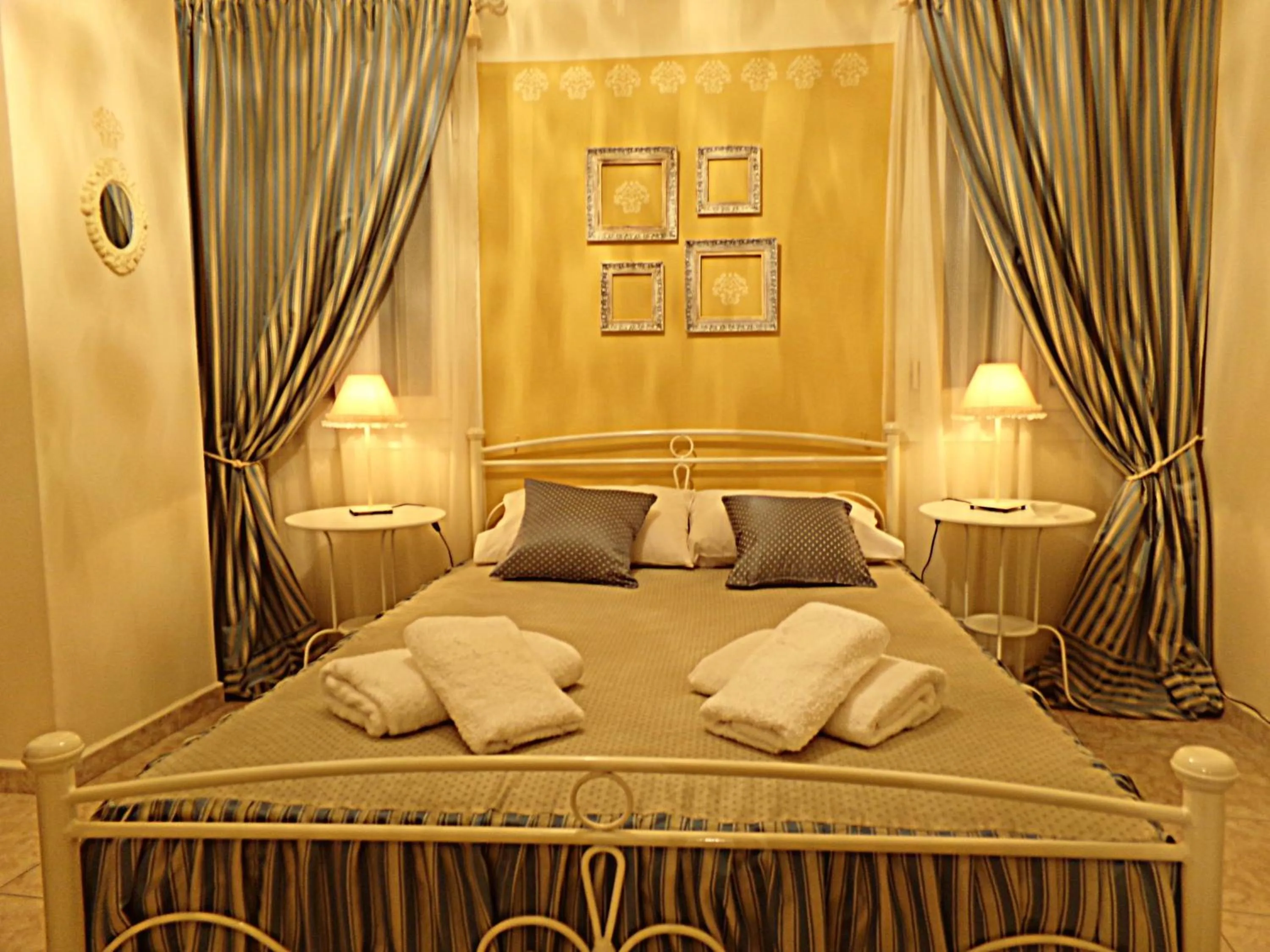 Bed in Locadiera Pansion