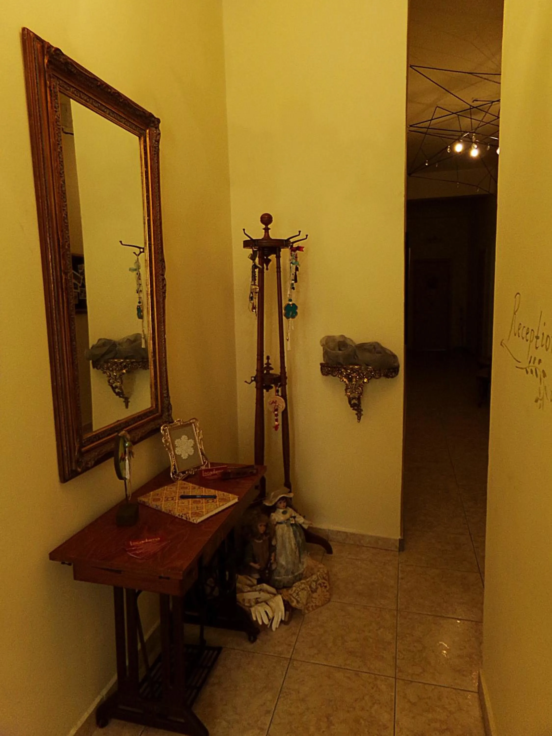 Lobby or reception in Locadiera Pansion