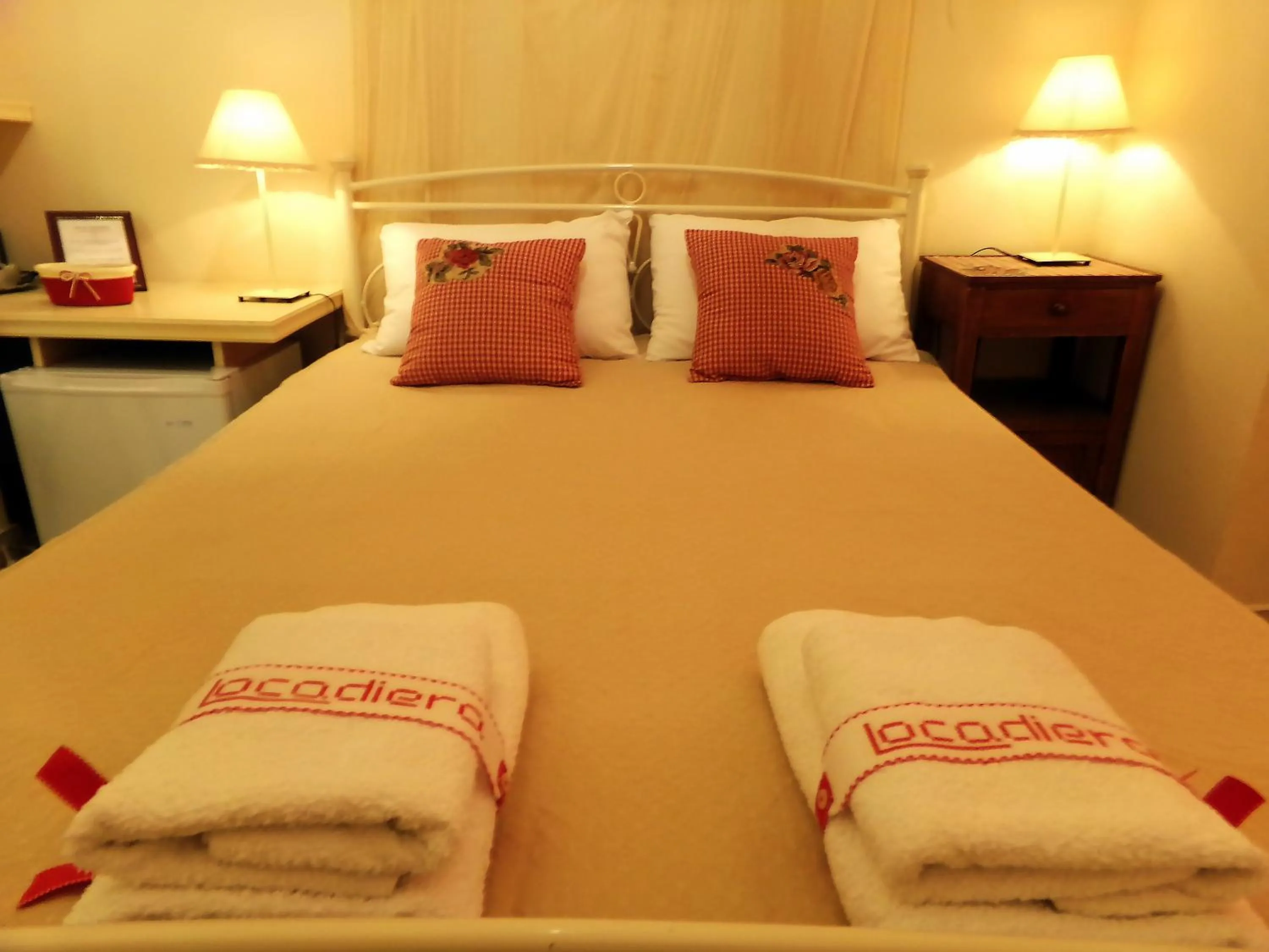 Bed in Locadiera Pansion