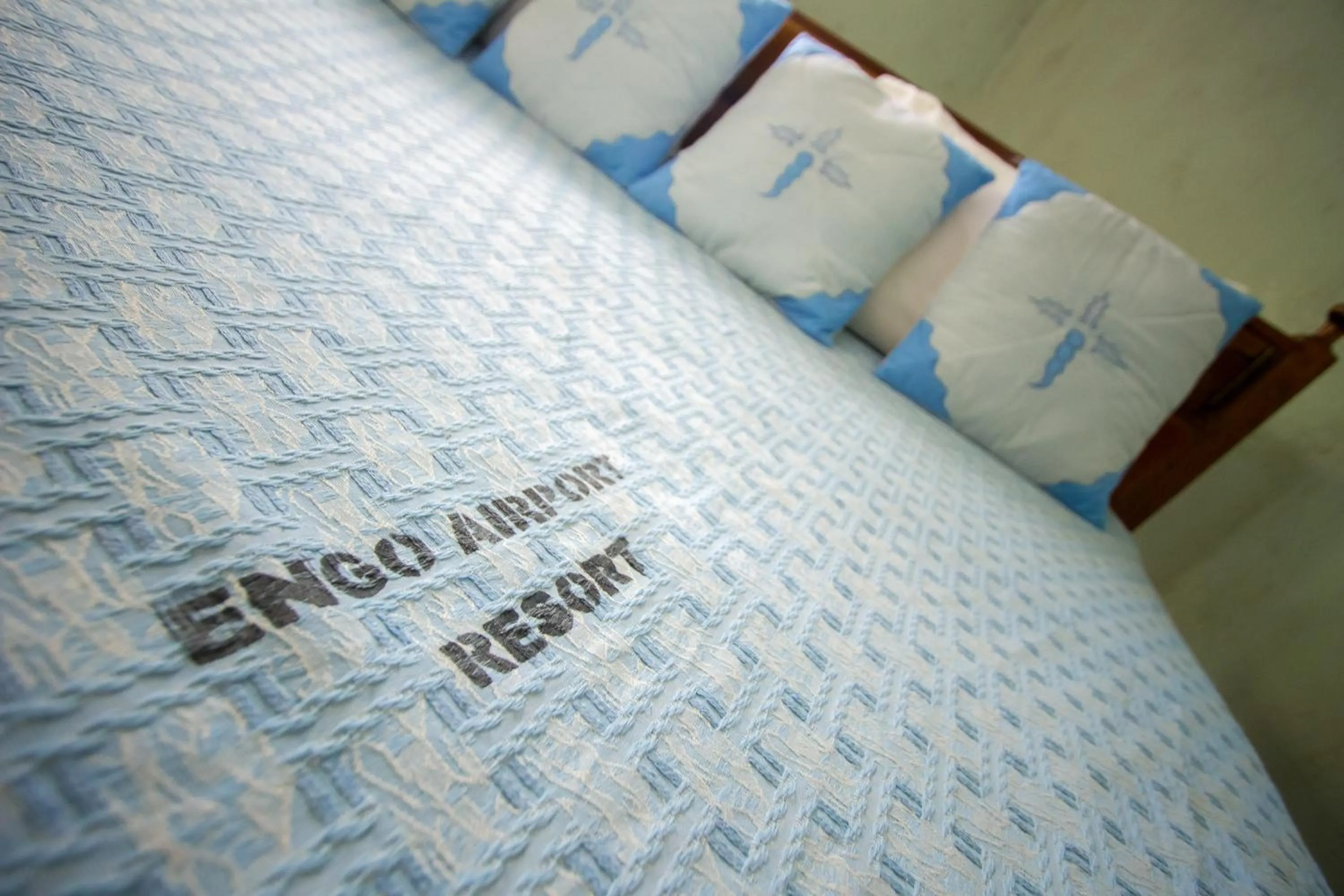 Bed in Engo Airport Resort Kitale