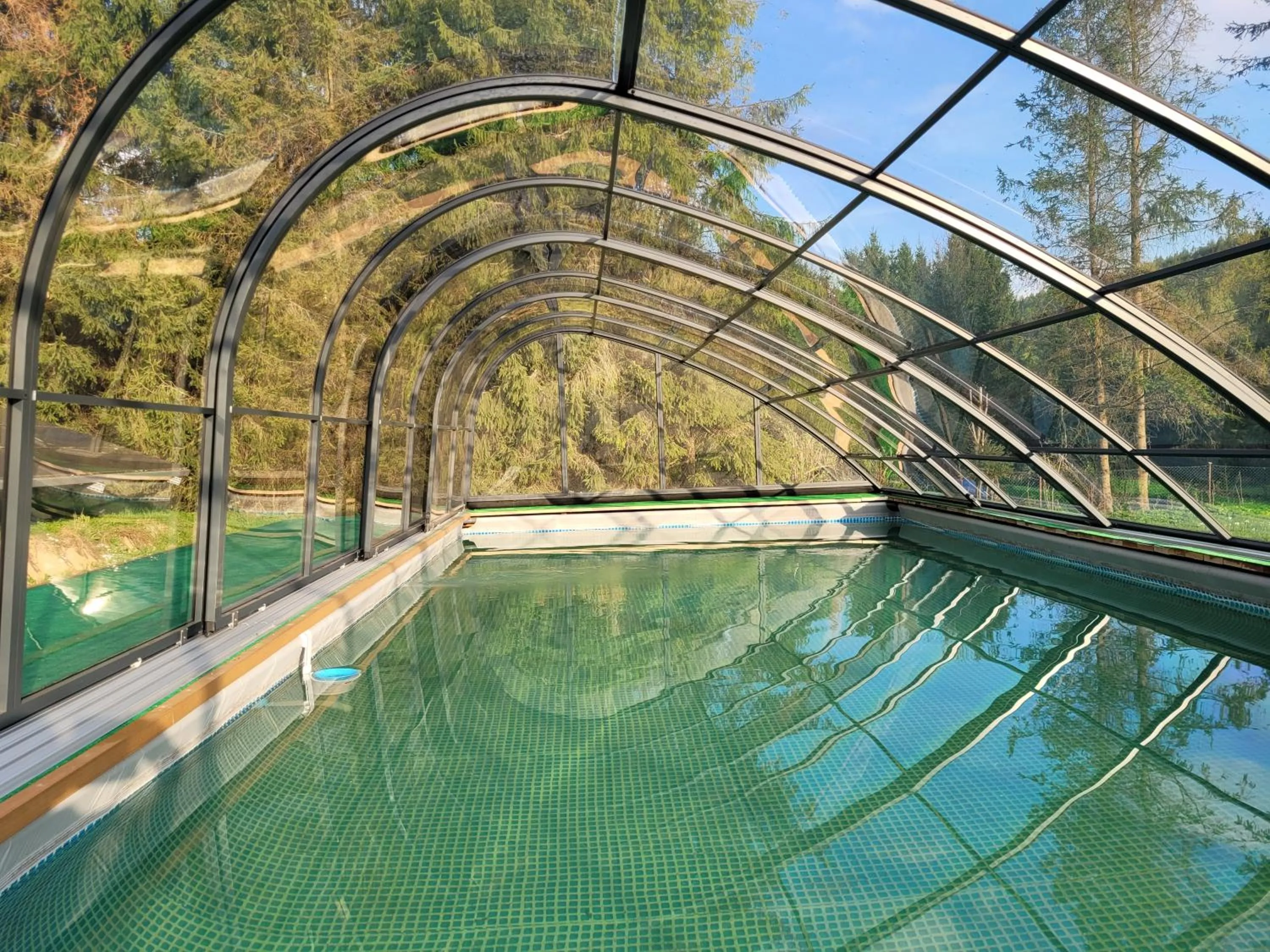 Swimming pool in Noclegi Pod Małym Królem
