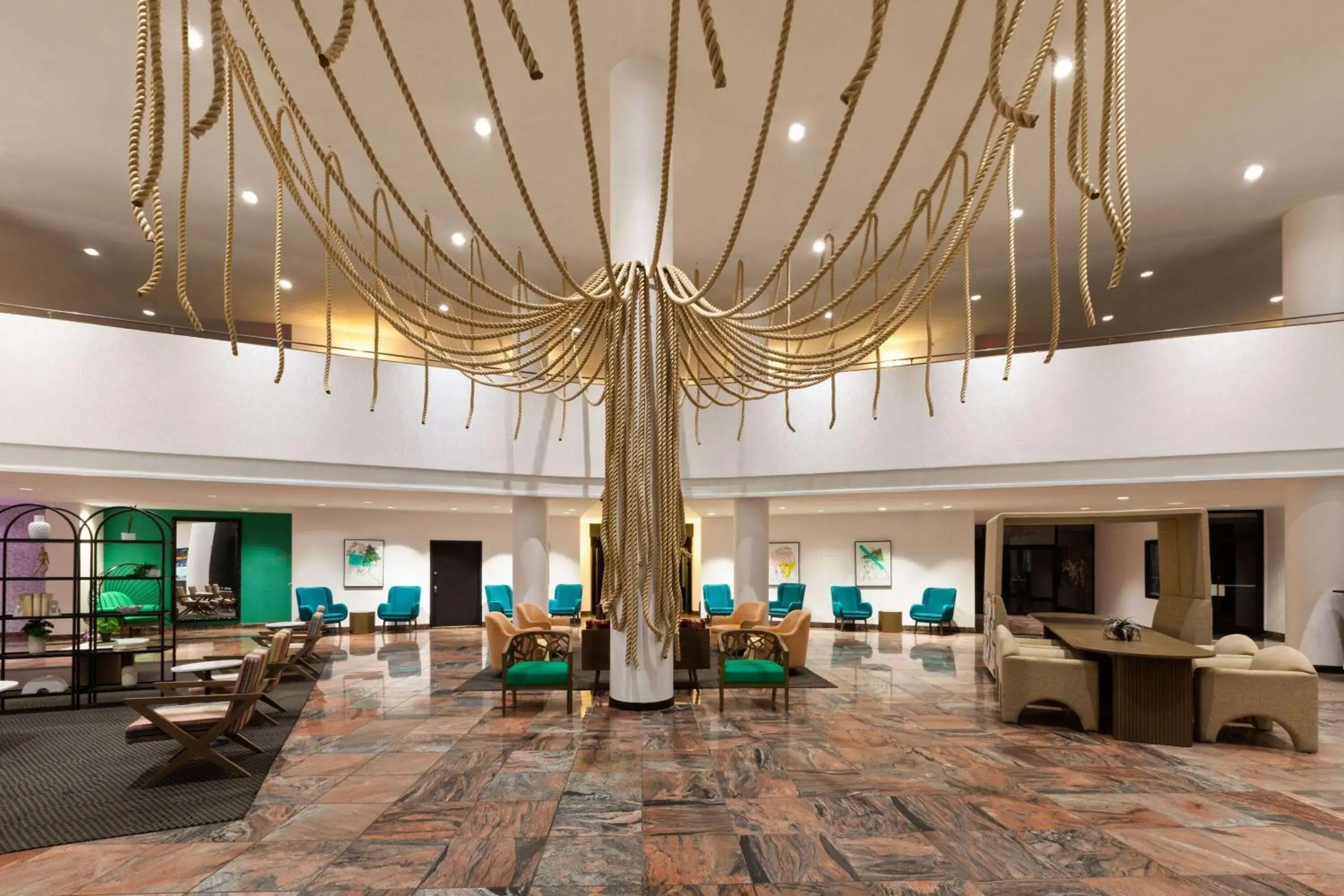 Lobby or reception in Wyndham Garden Norfolk Downtown Lobby or reception in Wyndham Garden Norfolk Downtown