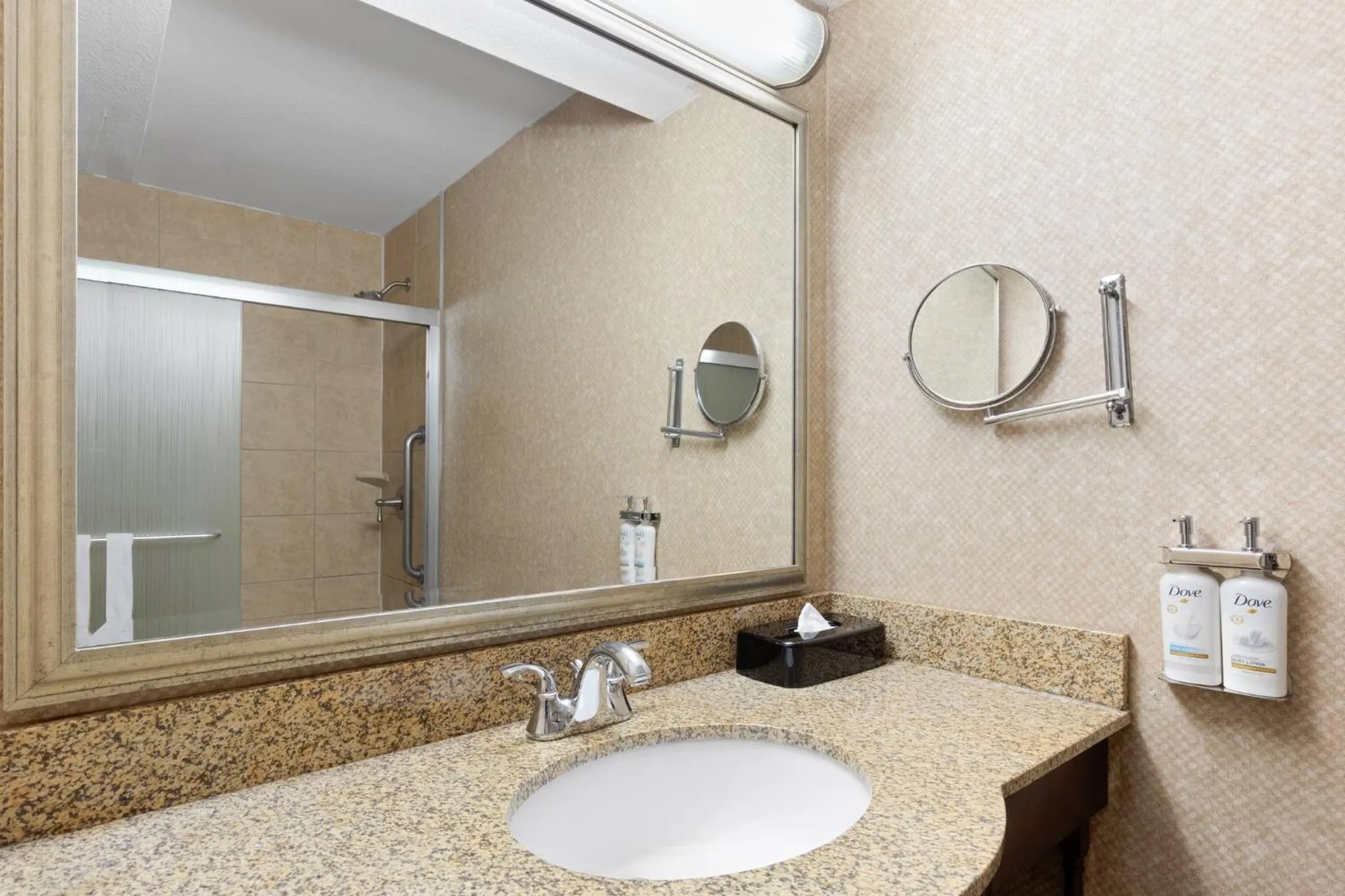 Bathroom in Holiday Inn Knoxville West - Cedar Bluff Rd by IHG
