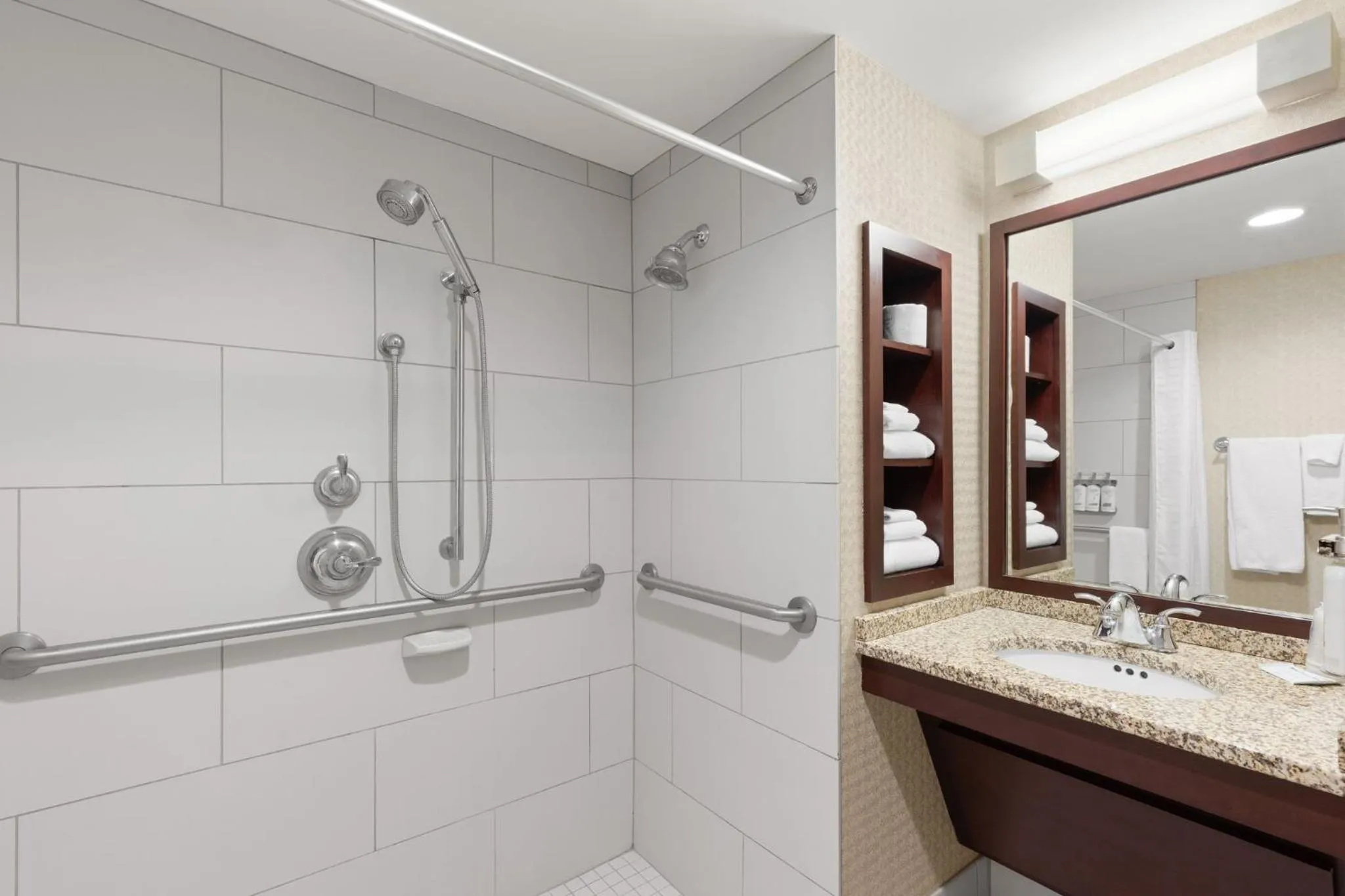 Bathroom in Holiday Inn Knoxville West - Cedar Bluff Rd by IHG