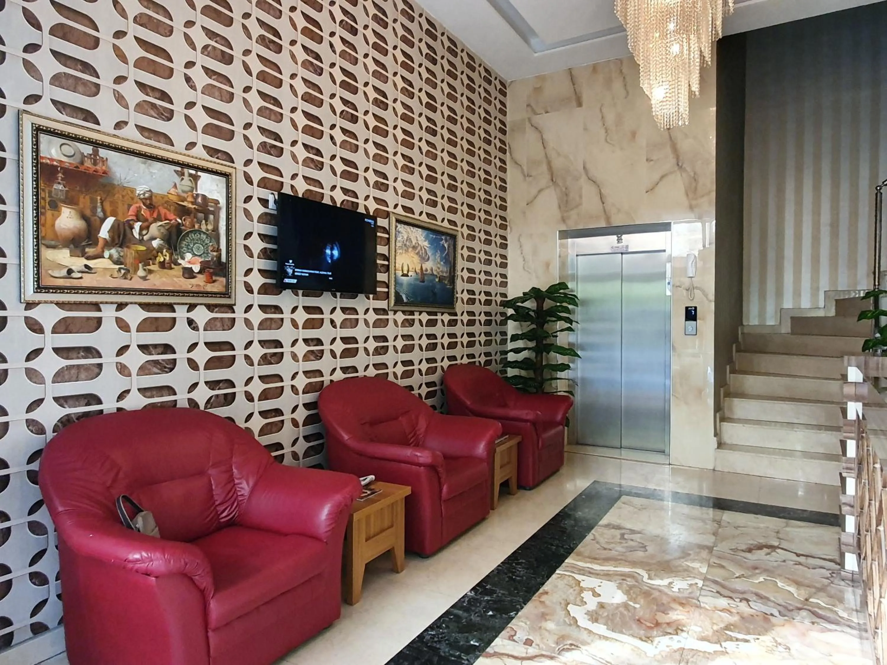 Lobby or reception in Elazig Gunay Hotel