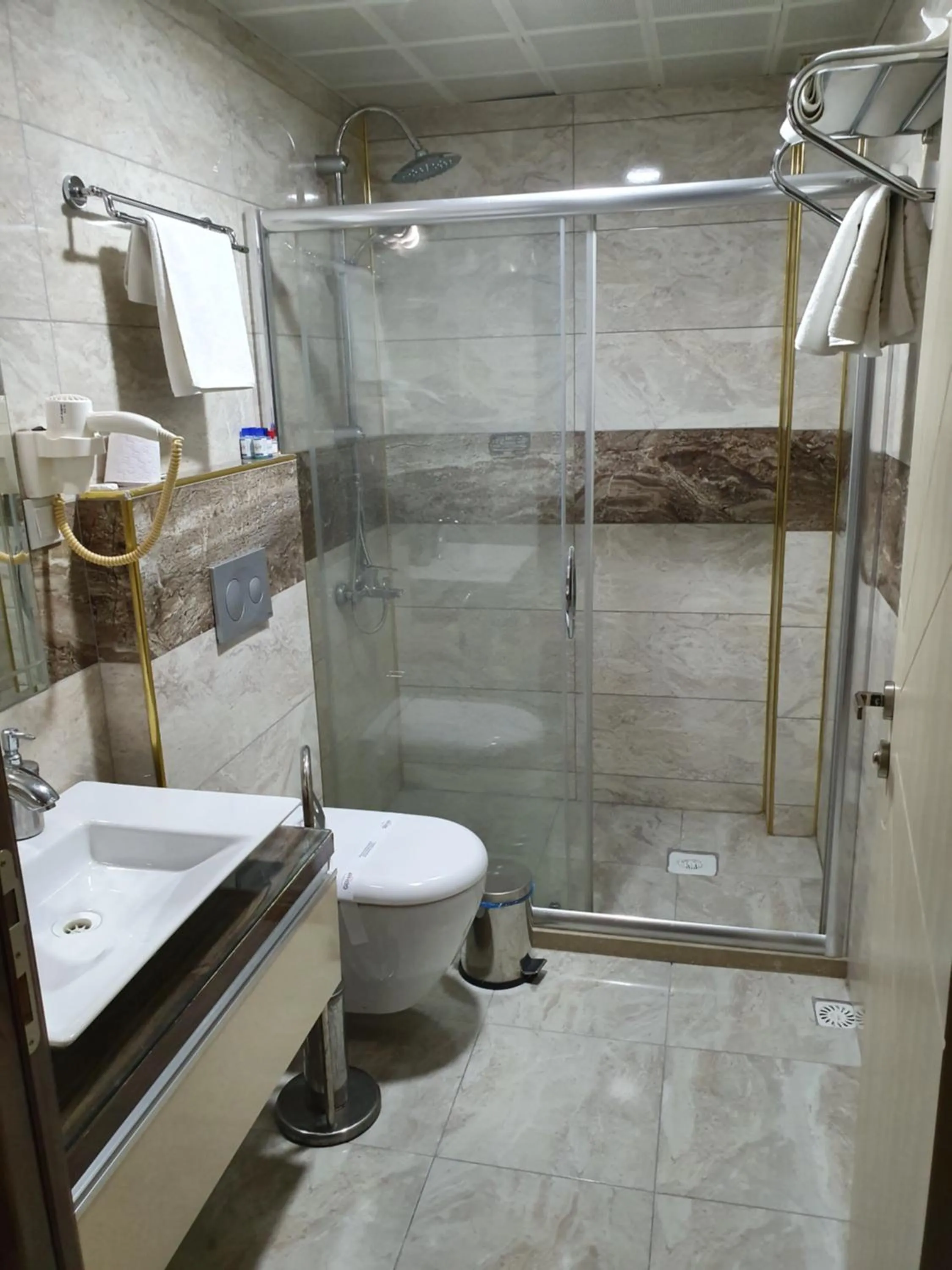 Bathroom in Elazig Gunay Hotel