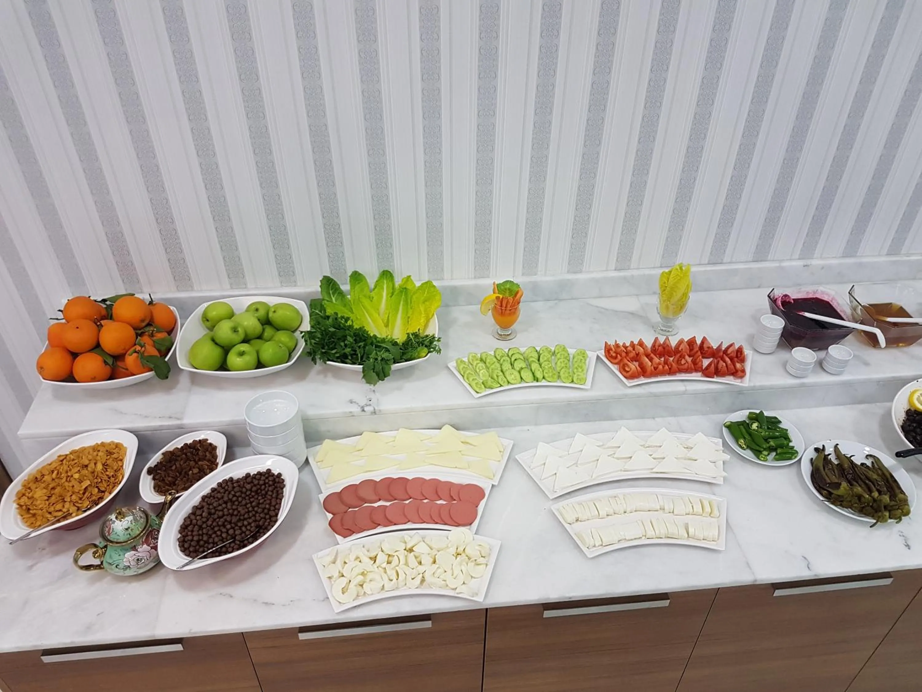 Breakfast in Elazig Gunay Hotel