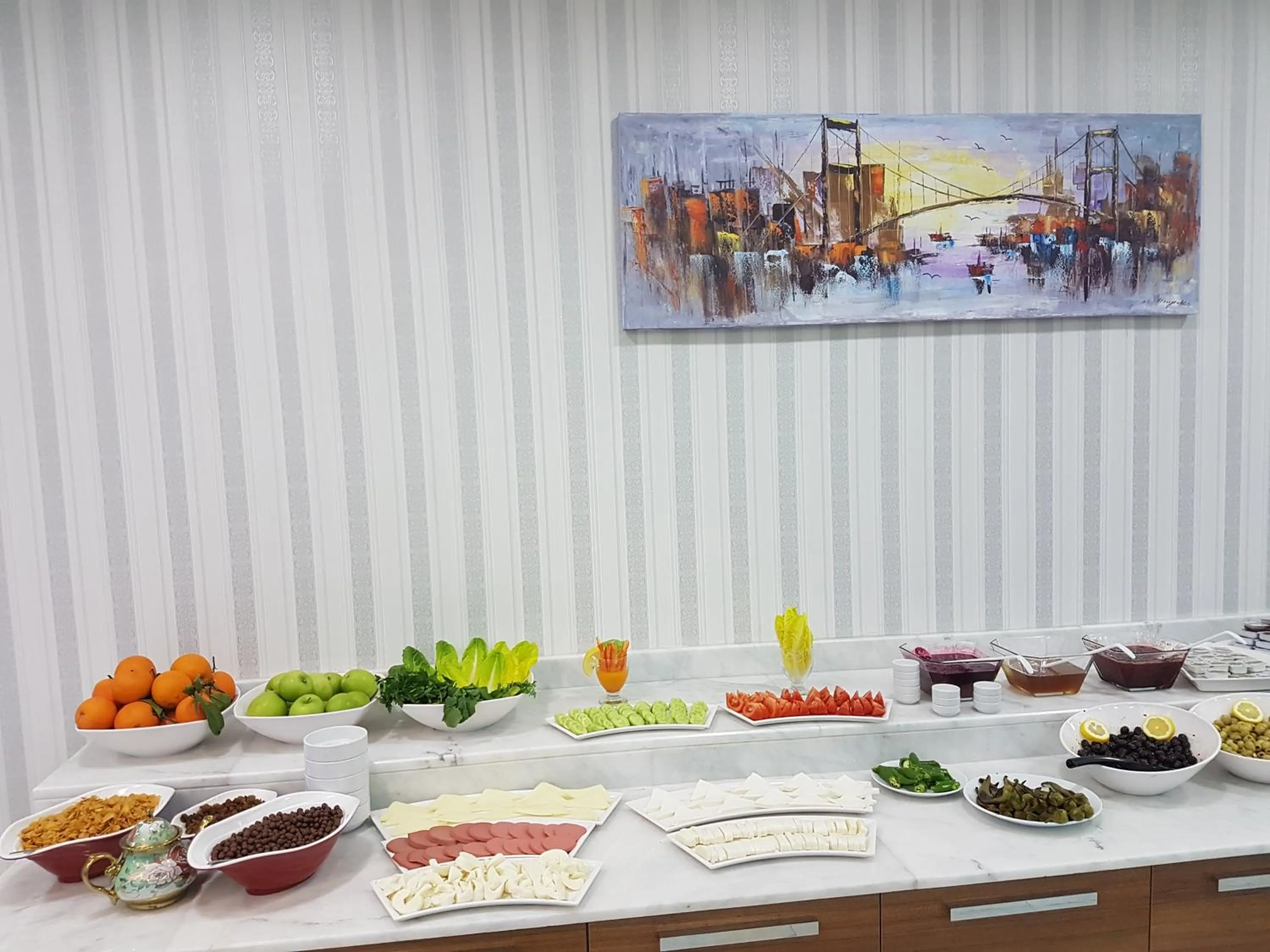 Breakfast in Elazig Gunay Hotel