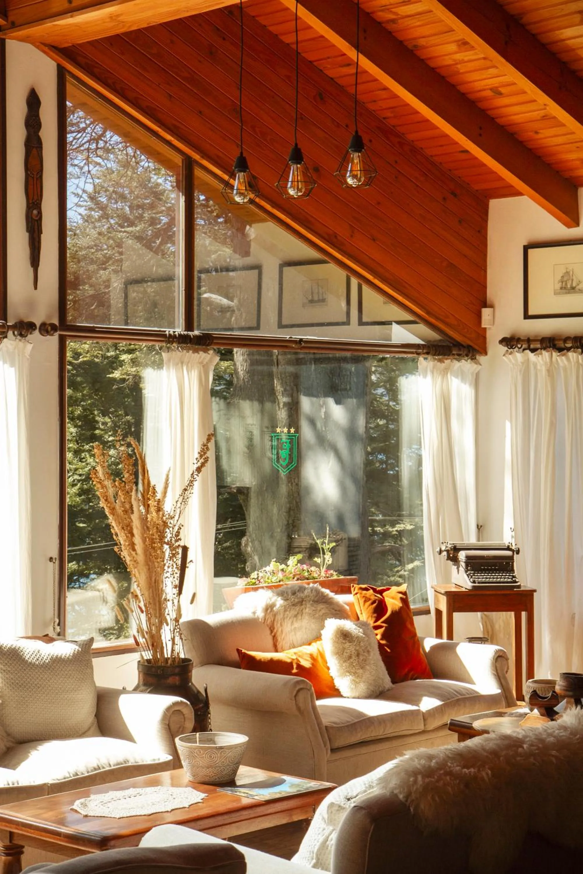 Seating area in Hosteria El Condado