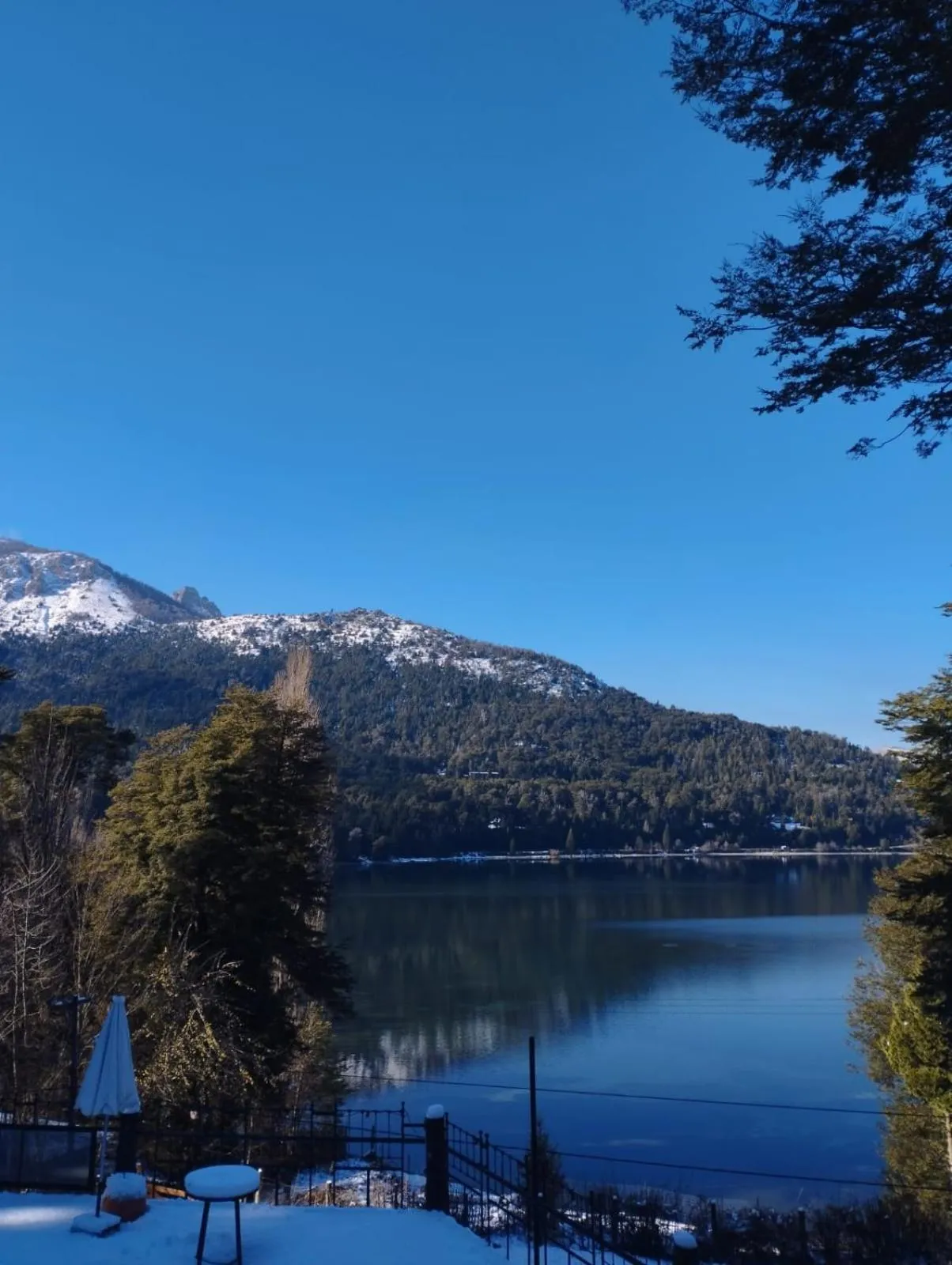 Lake view in Hosteria El Condado