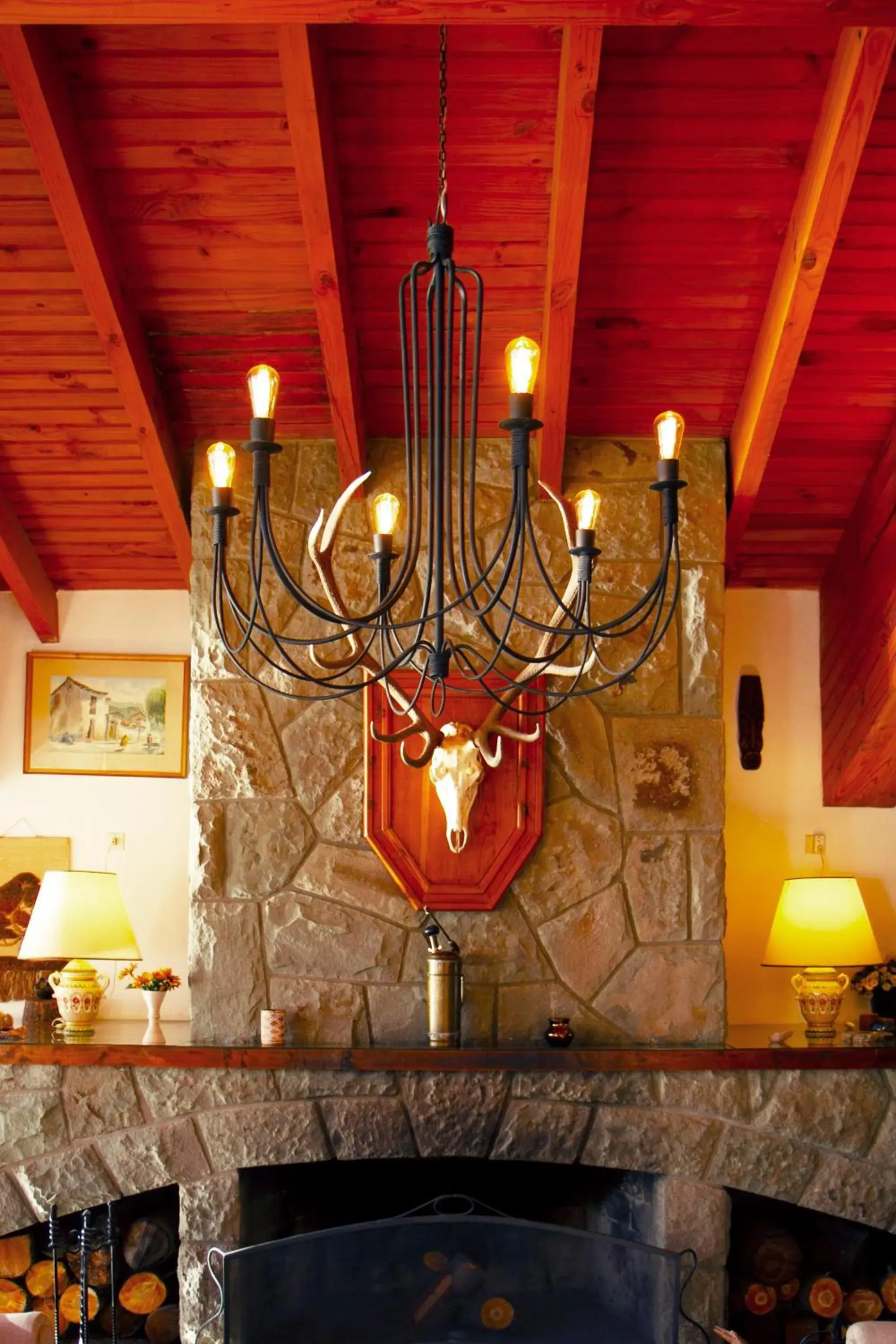 Living room in Hosteria El Condado Living room in Hosteria El Condado