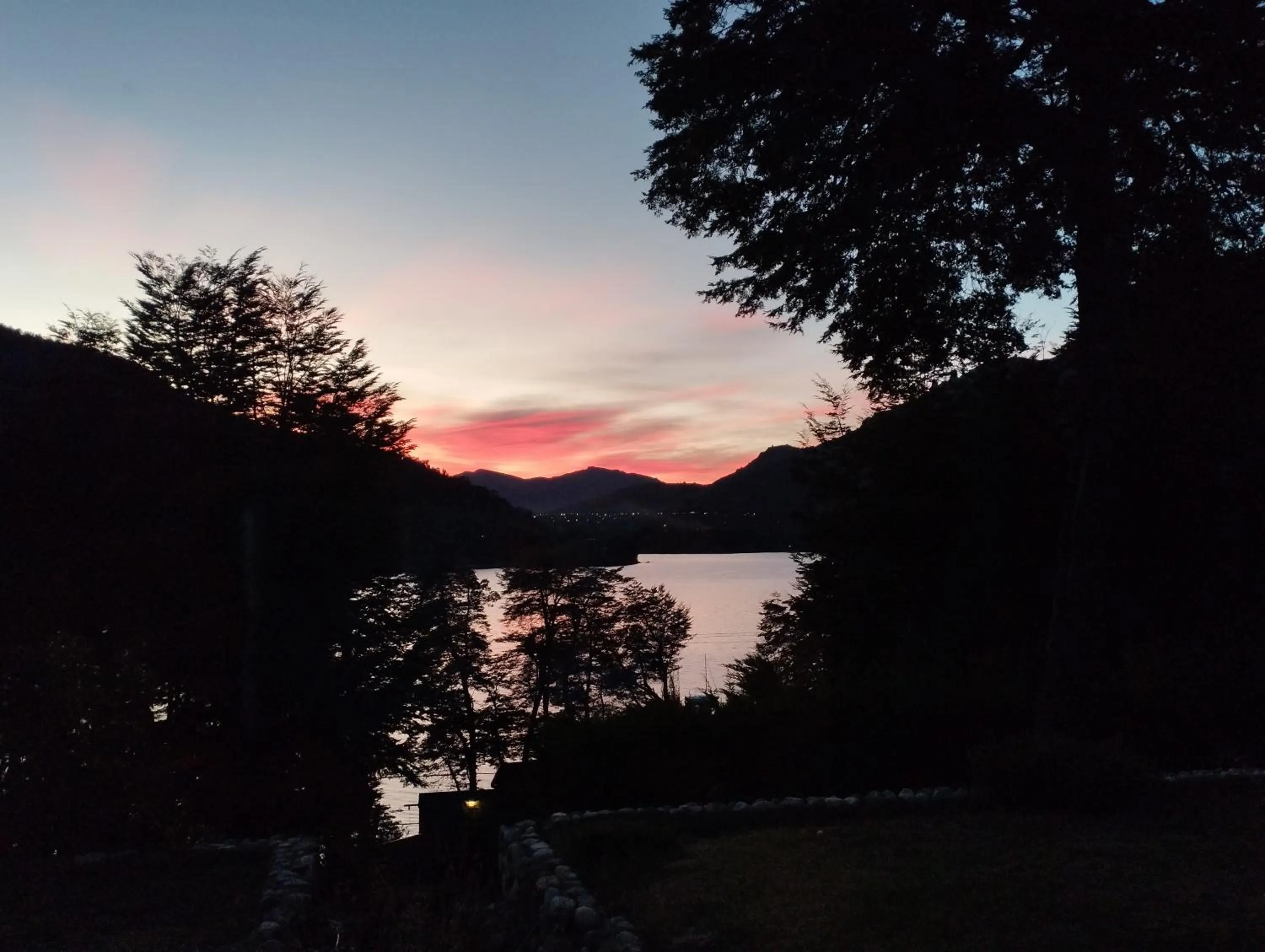 Lake view in Hosteria El Condado