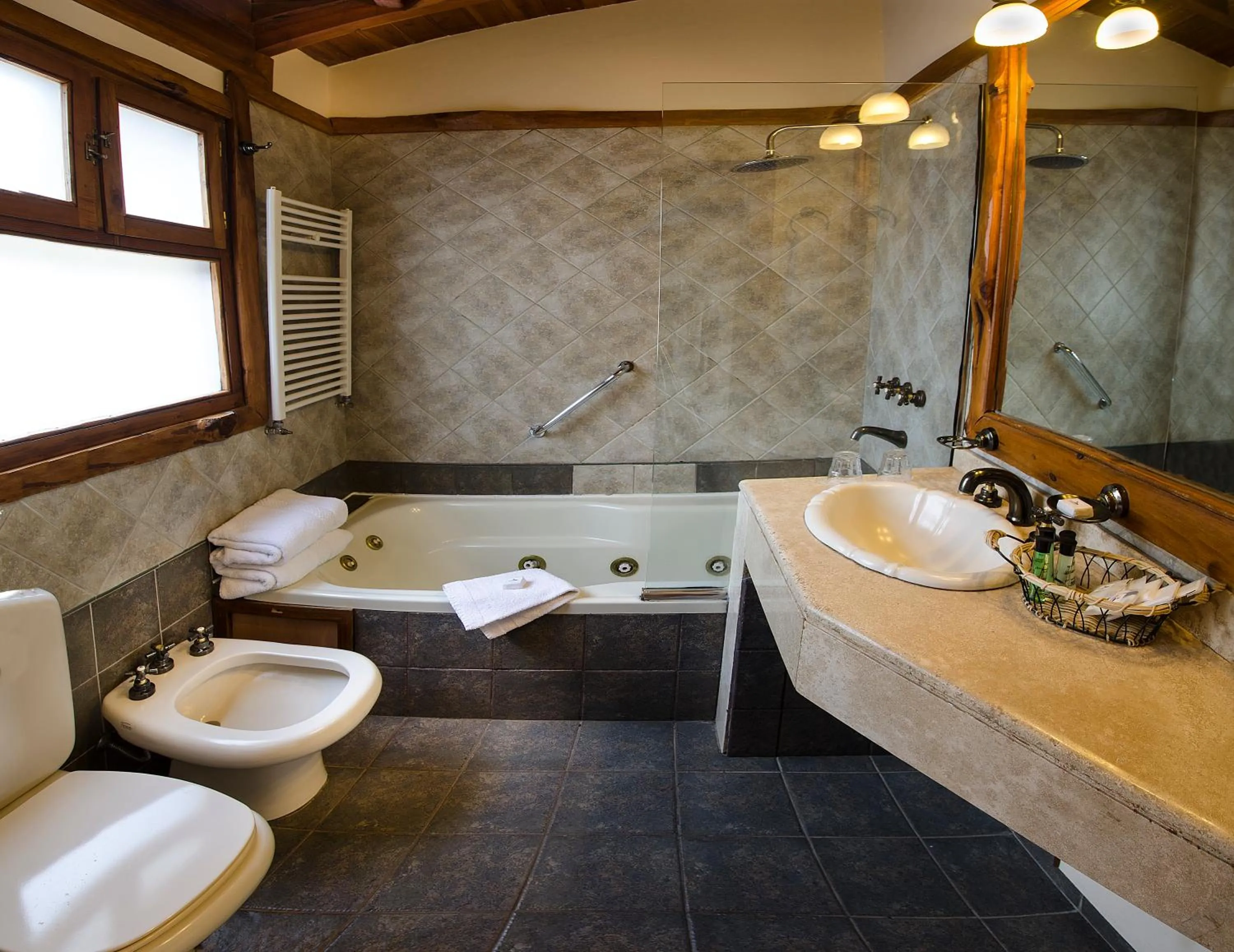 Bathroom in Nido del Cóndor Hotel & Spa