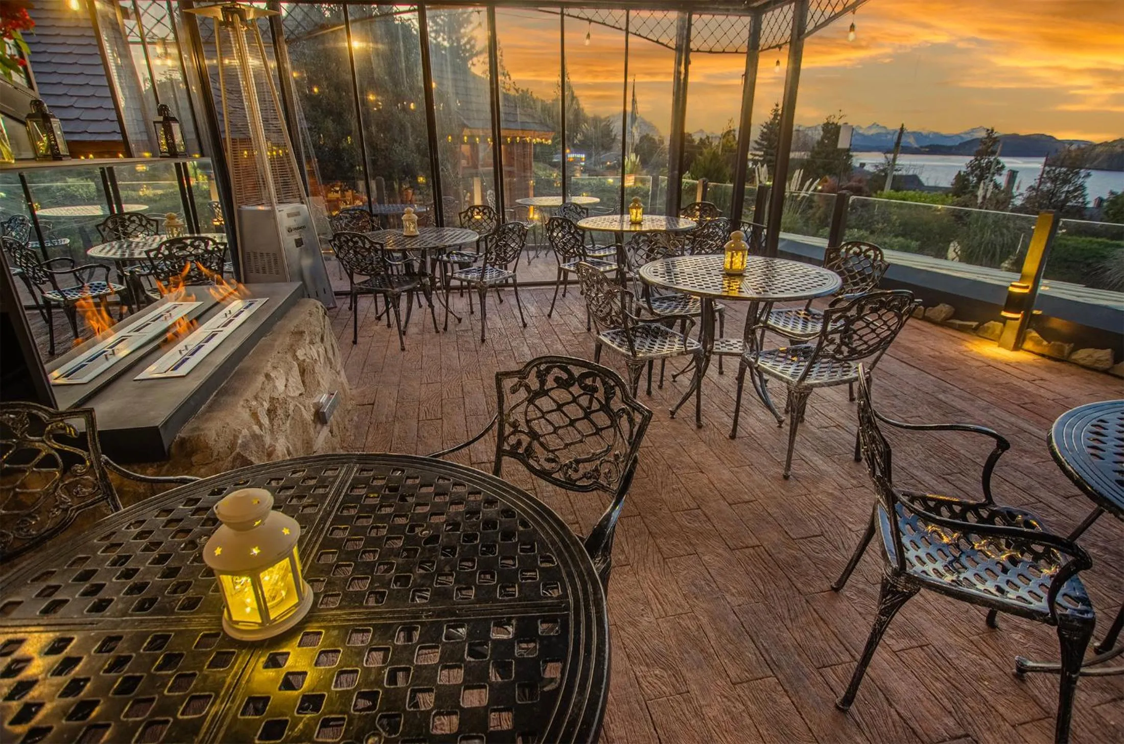 Restaurant/places to eat in Nido del Cóndor Hotel & Spa