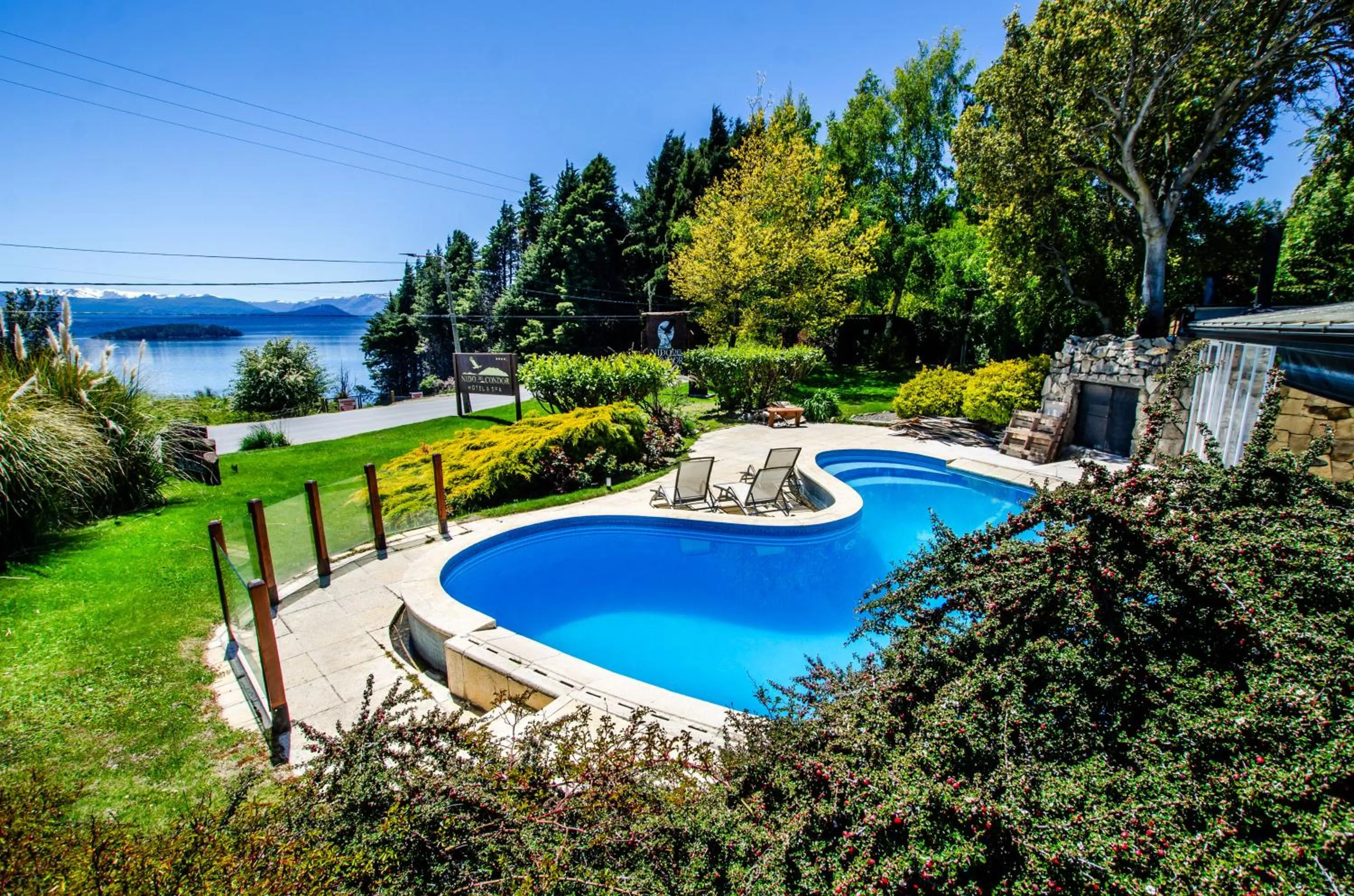 Garden in Nido del Cóndor Hotel & Spa