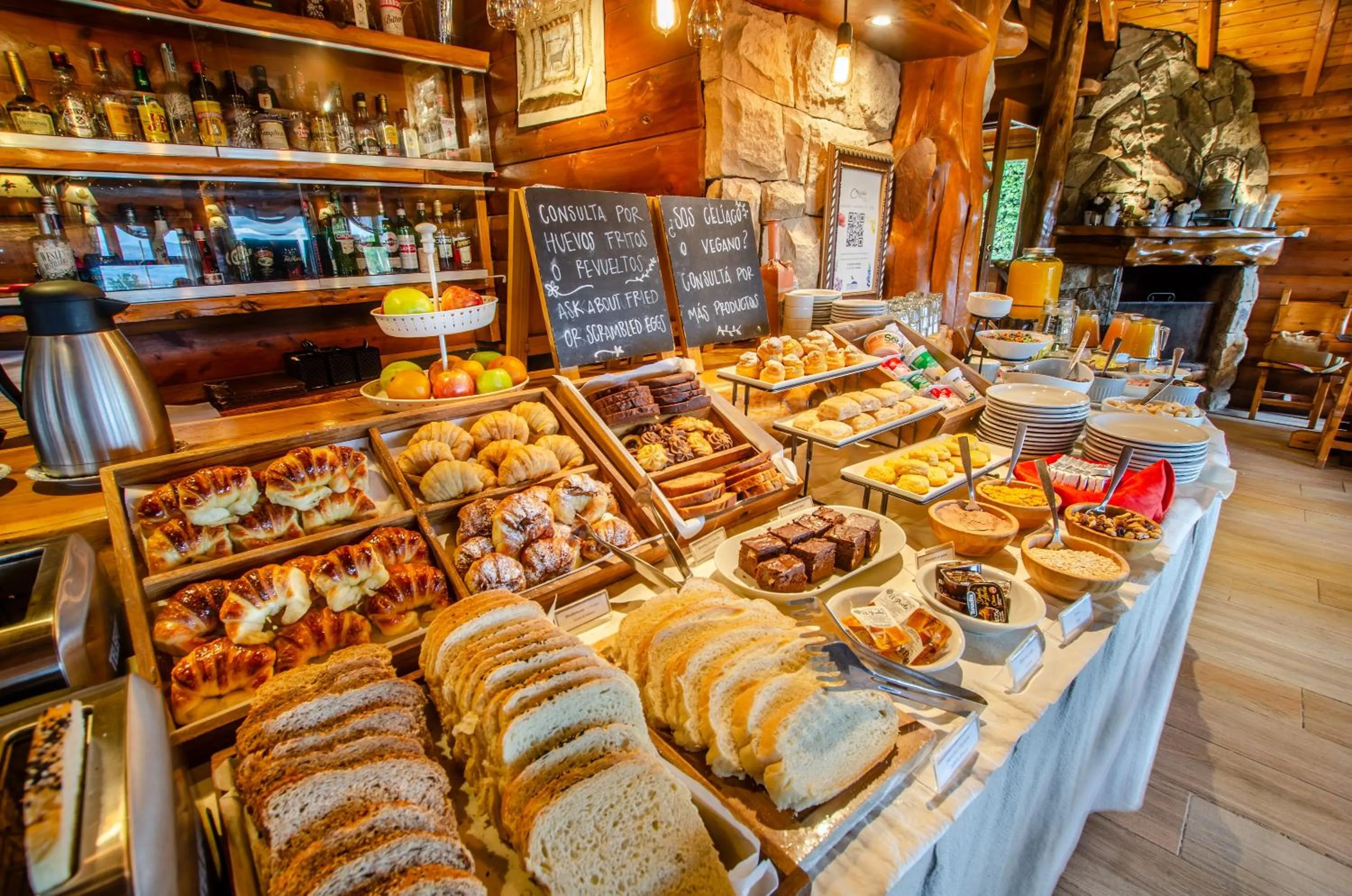 Breakfast in Nido del Cóndor Hotel & Spa