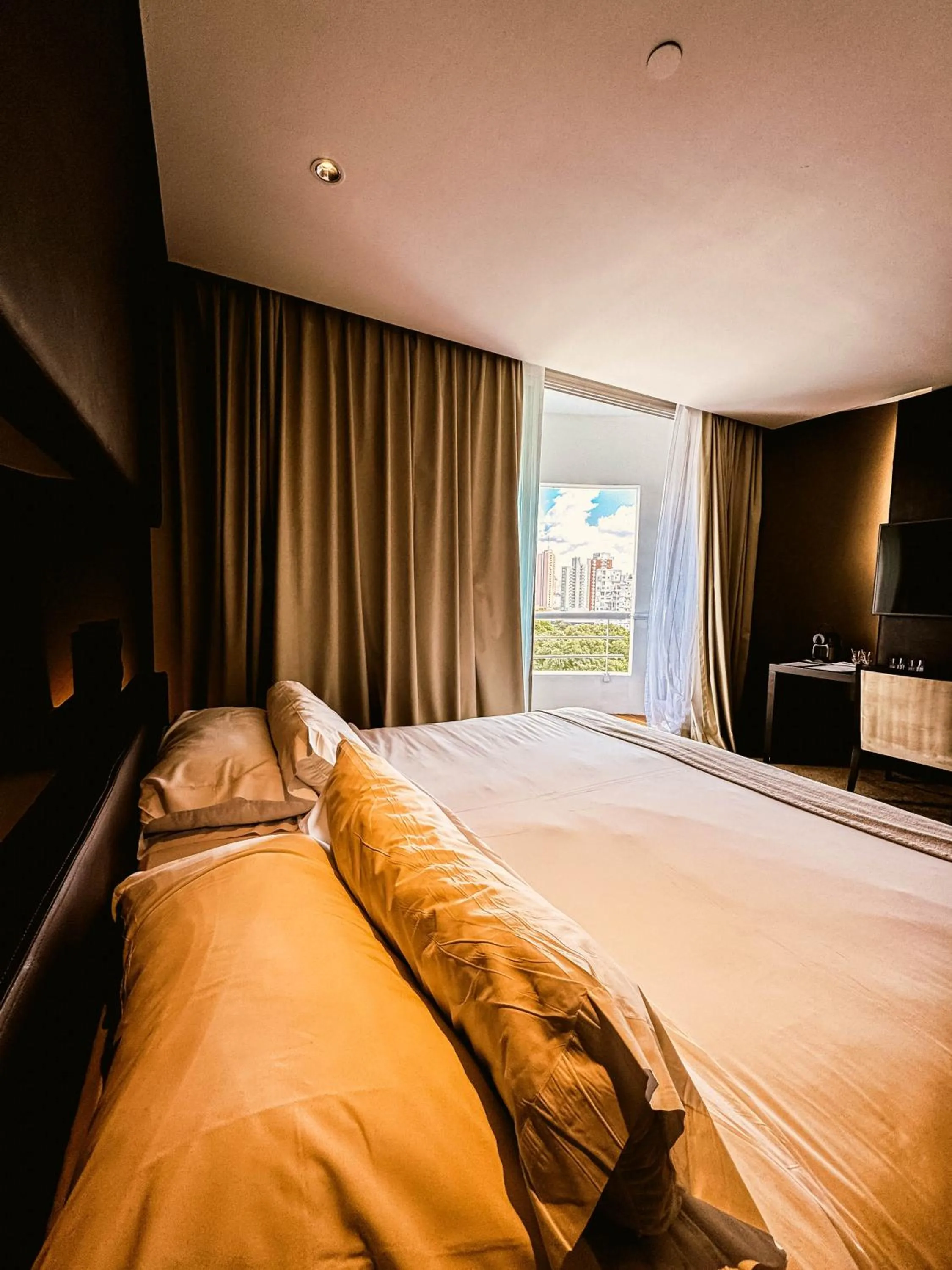 Bed in Los Silos Hotel