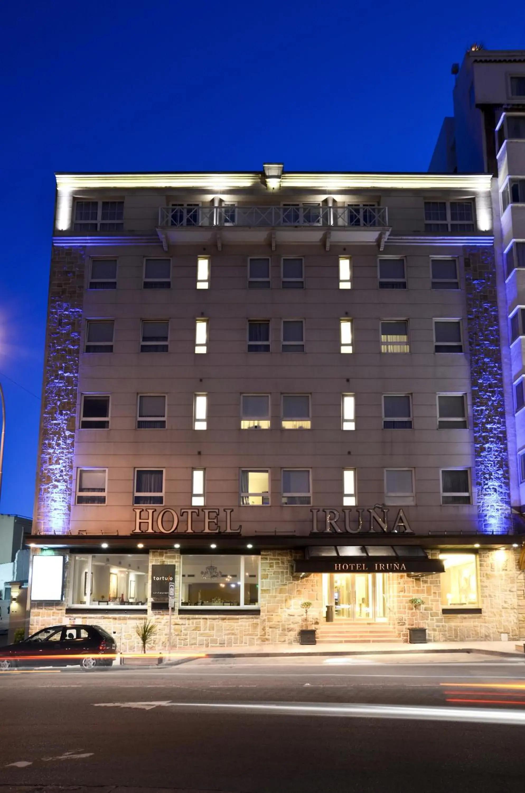 Facade/entrance in Hotel Iruña Facade/entrance in Hotel Iruña