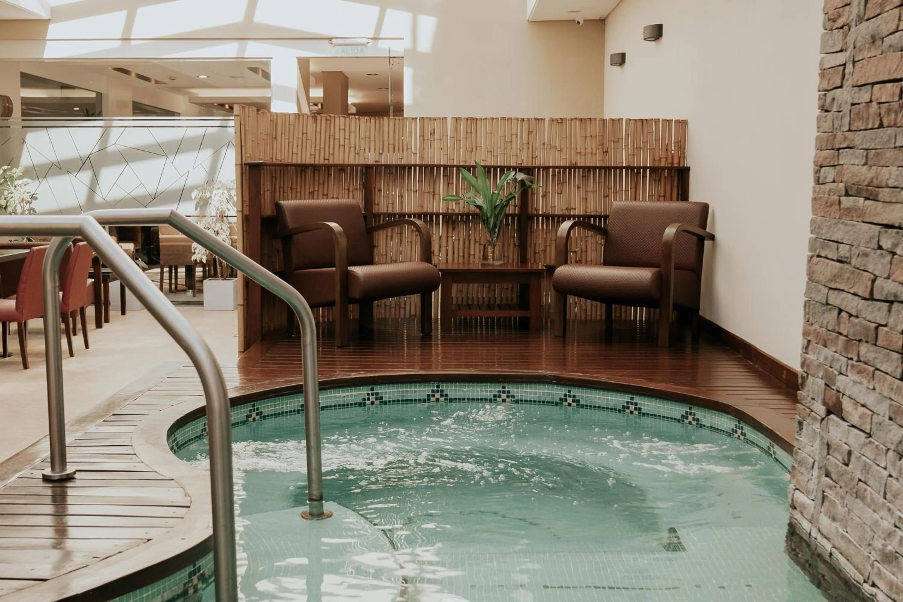 Sauna in Blank Hotel Recoleta