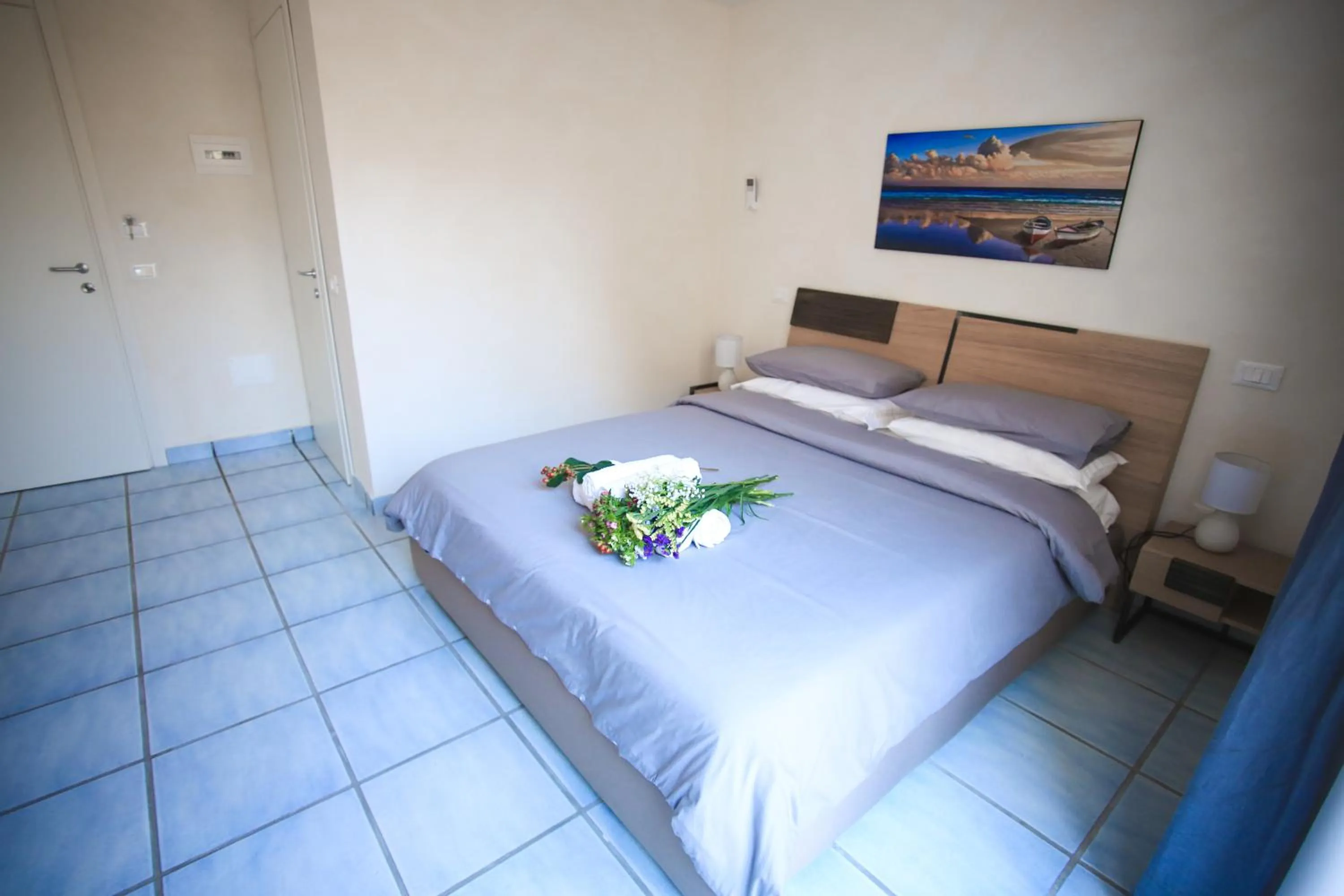 Photo of the whole room, Bed in Il Viaggiatore Gaeta Medievale B&B