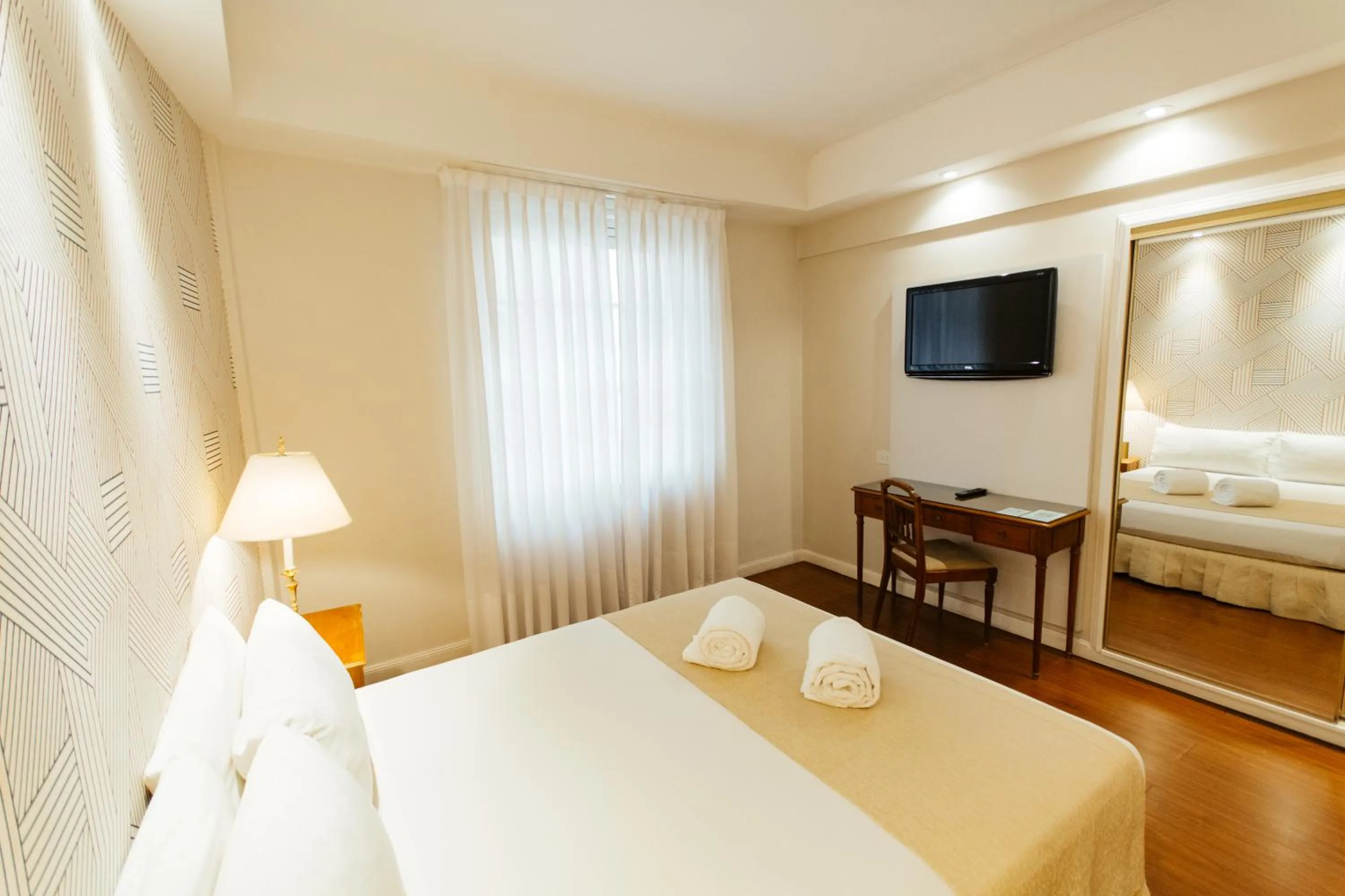 Bed in Dorá Hotel Buenos Aires