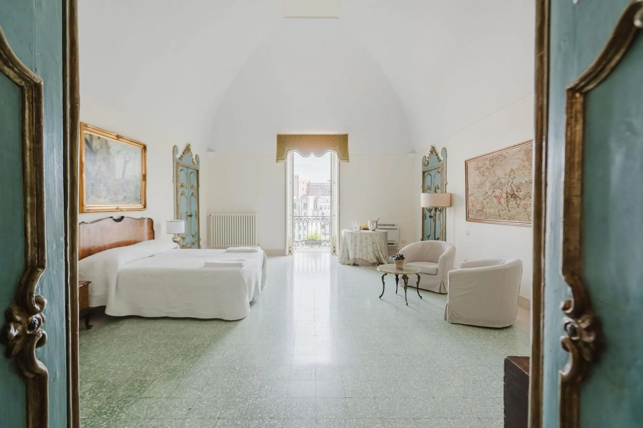 Bed in La Casa di Ele