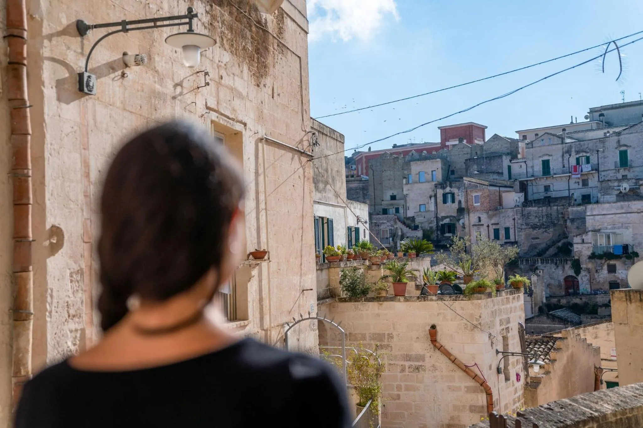 City view in La Casa di Ele