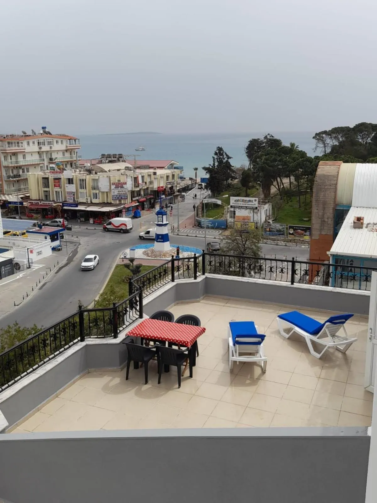 Sea view in Zeytindali Apart Hotel