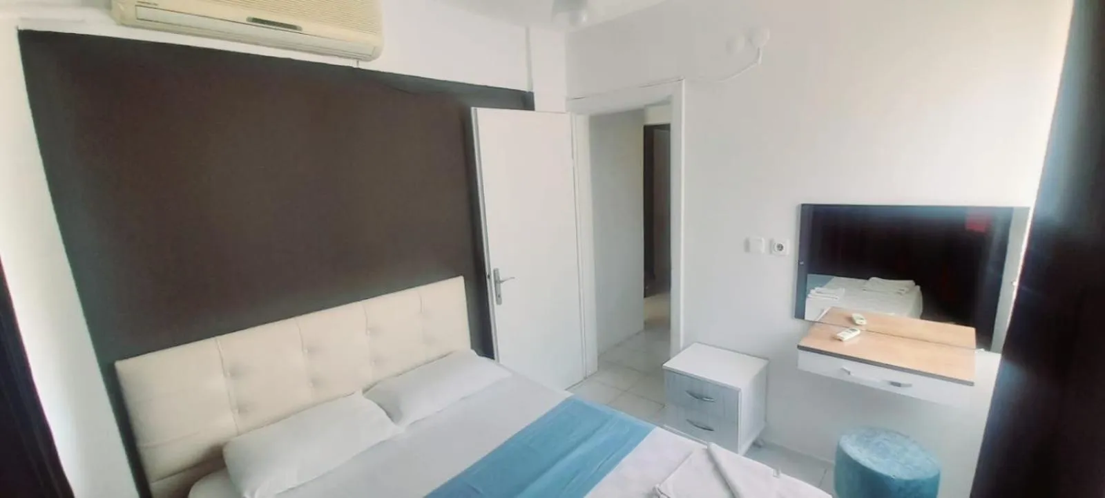 Bed in Zeytindali Apart Hotel