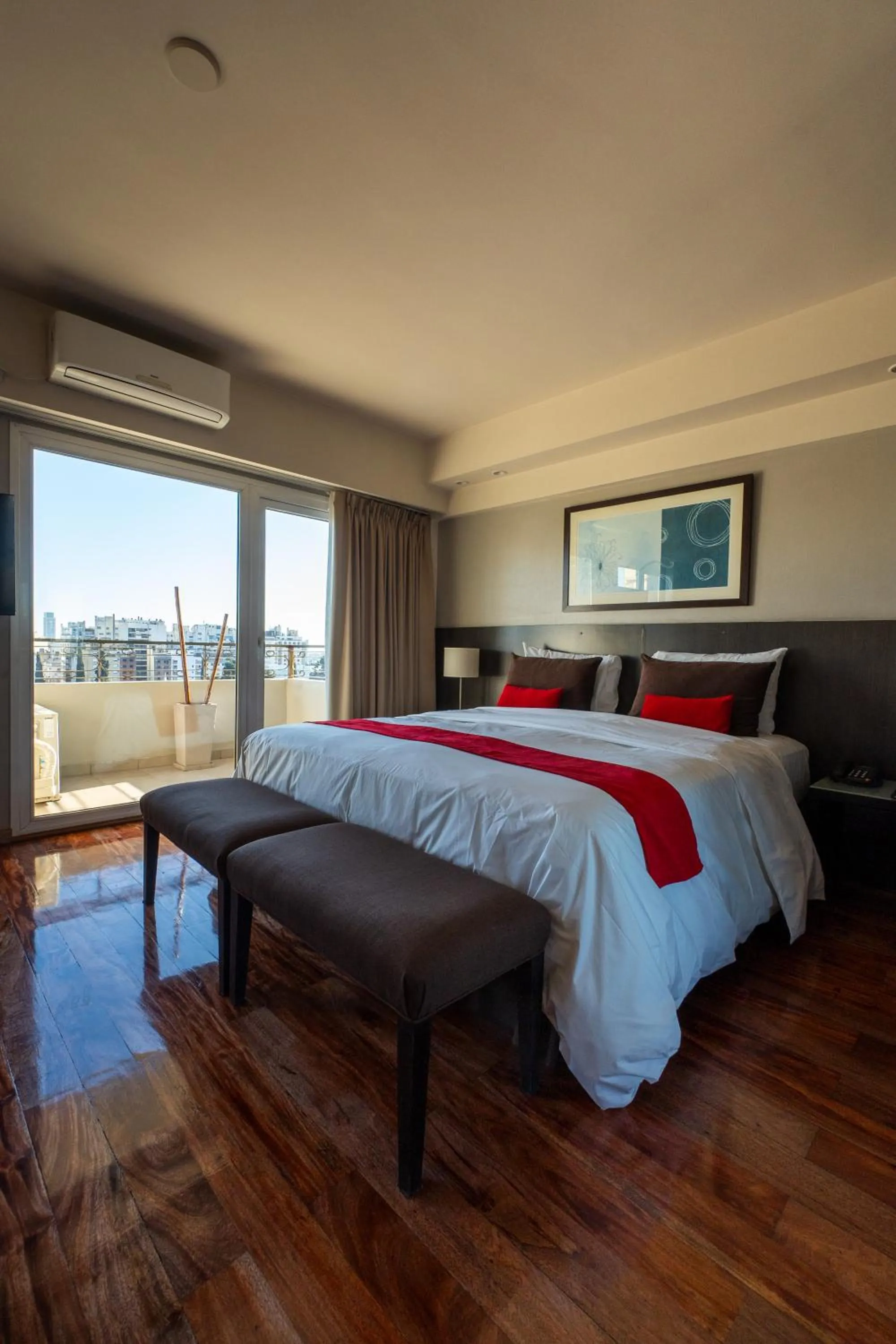 Bed in Urban Suites Recoleta Boutique Hotel