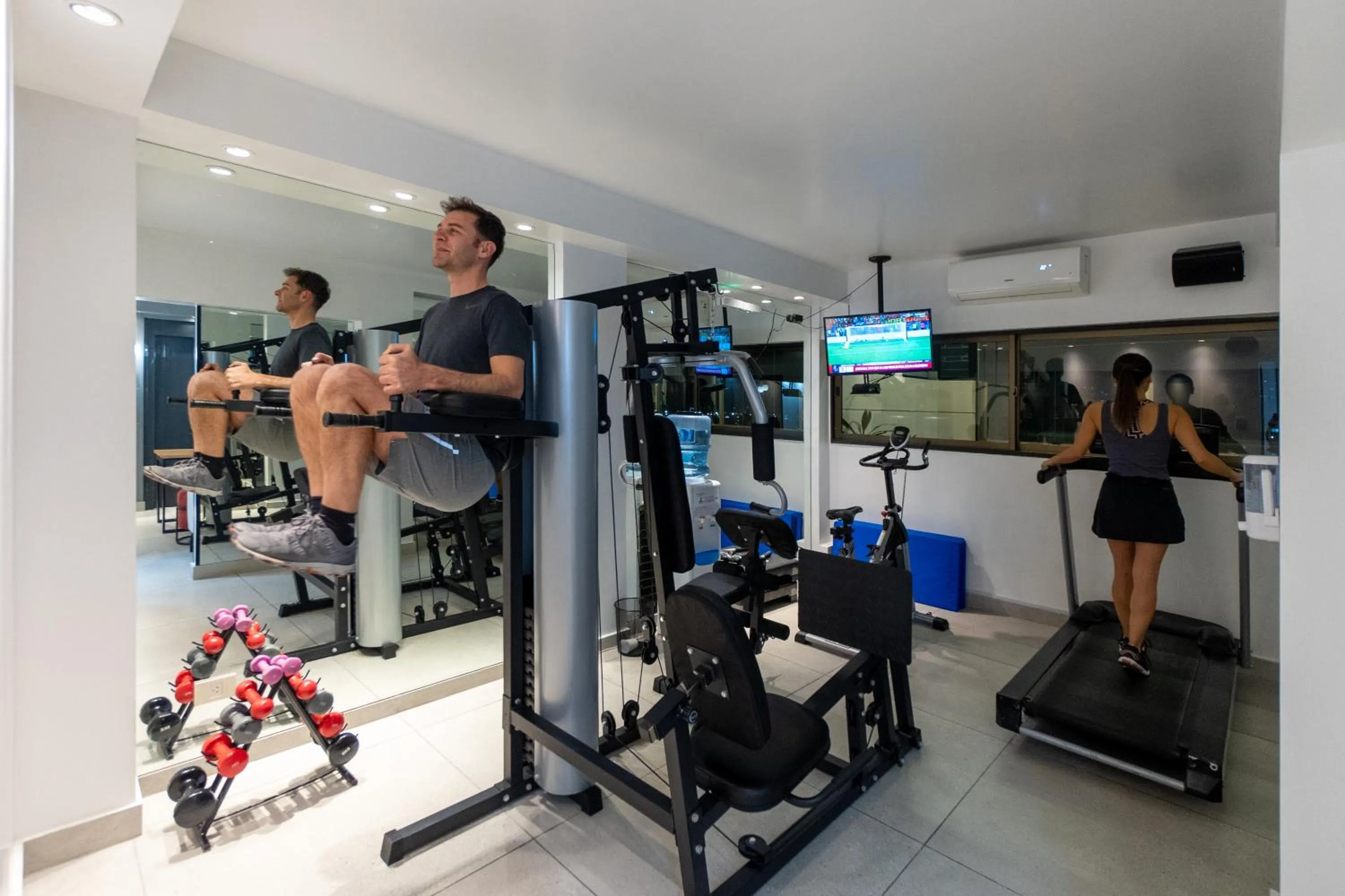 Fitness centre/facilities in Urban Suites Recoleta Boutique Hotel