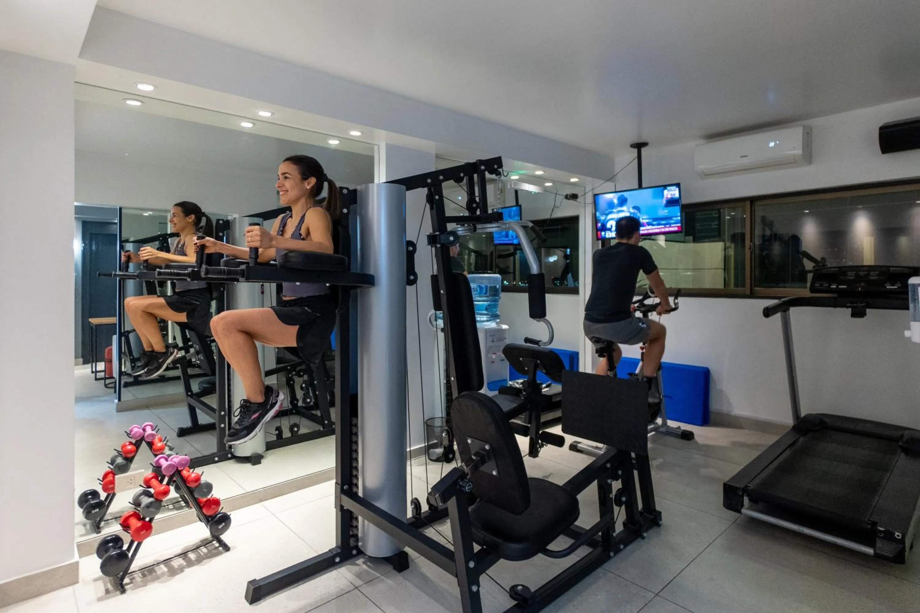 Fitness centre/facilities in Urban Suites Recoleta Boutique Hotel