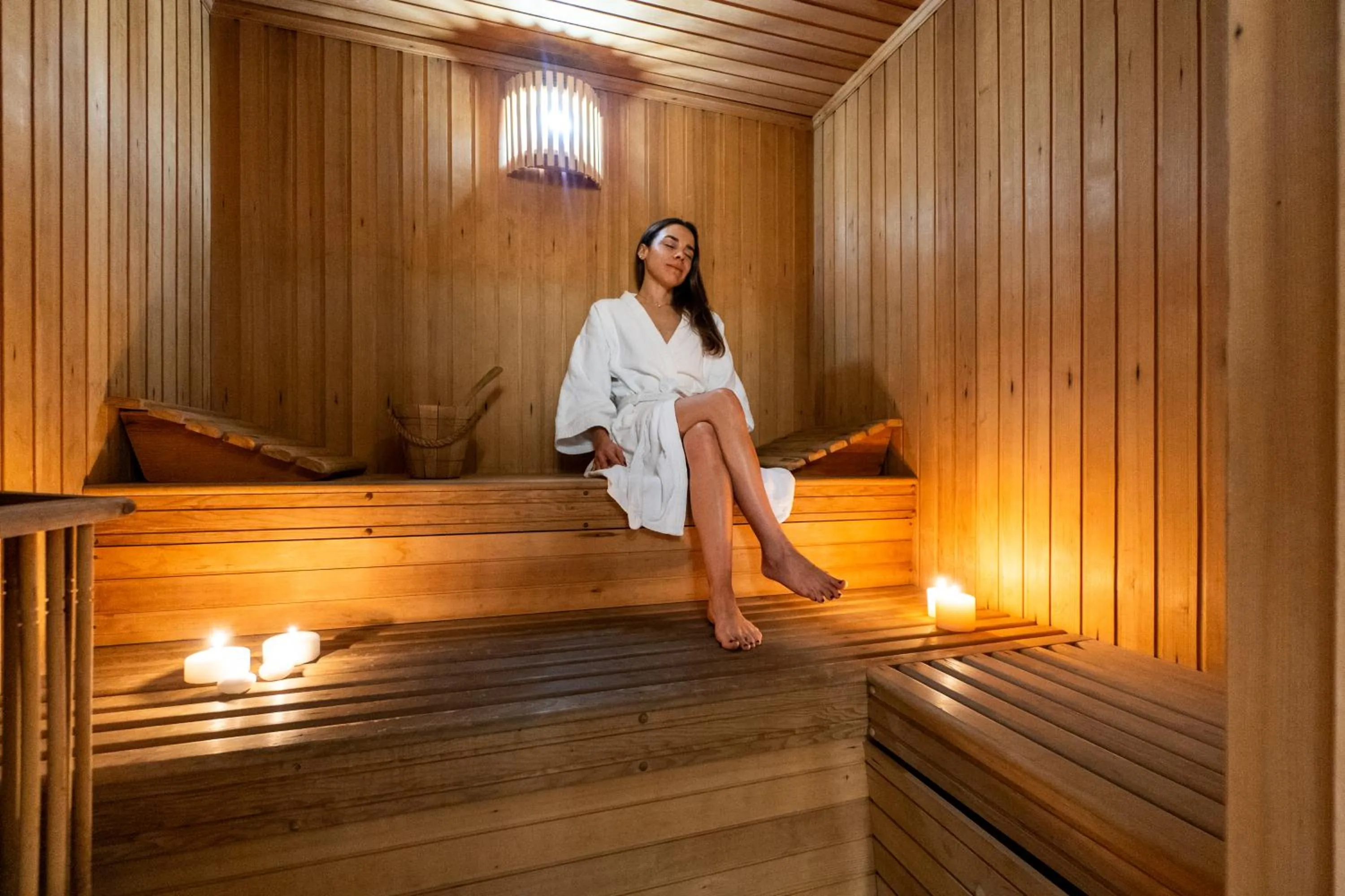 Sauna in Urban Suites Recoleta Boutique Hotel