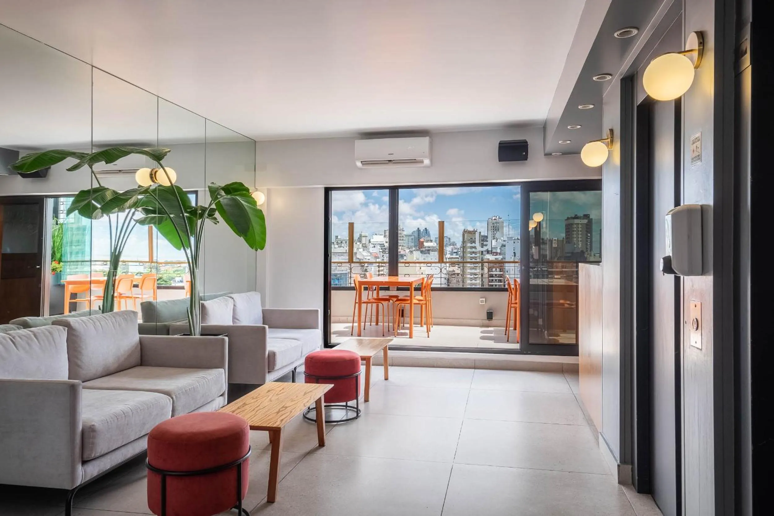 Balcony/Terrace in Urban Suites Recoleta Boutique Hotel