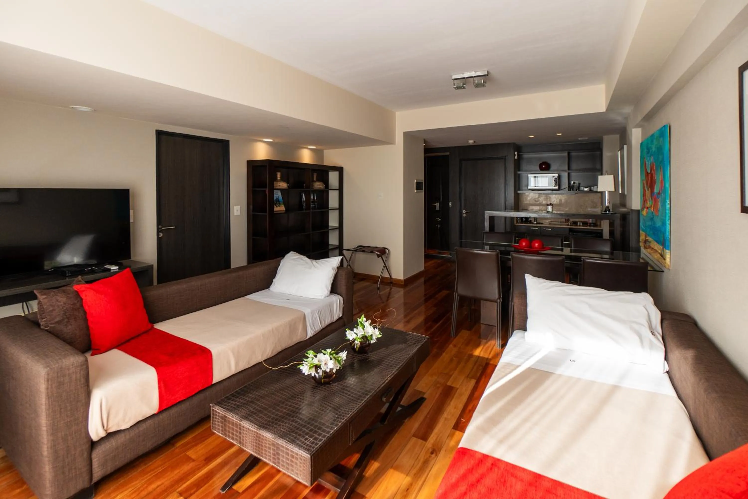 Bed in Urban Suites Recoleta Boutique Hotel