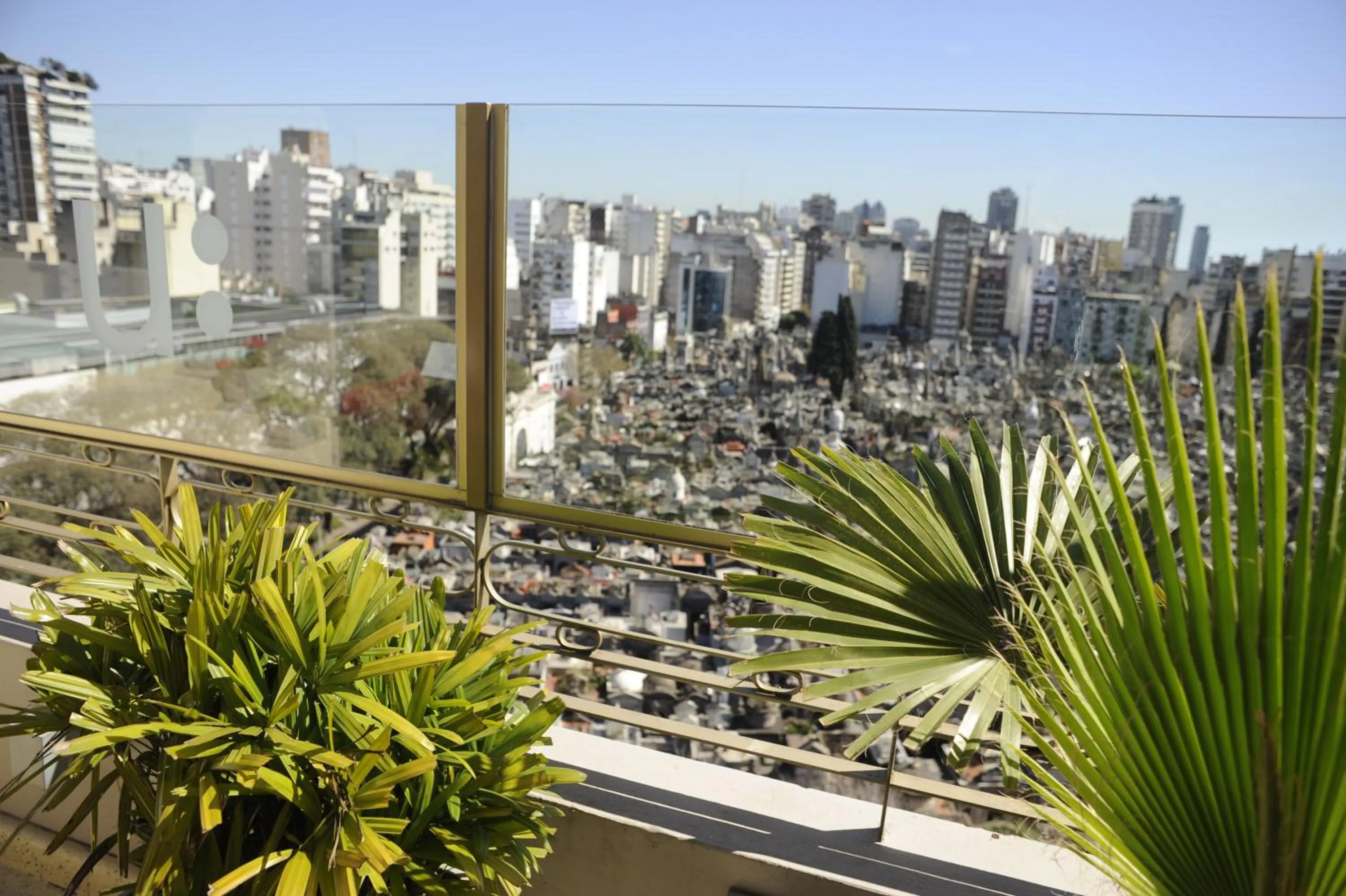 City view in Urban Suites Recoleta Boutique Hotel