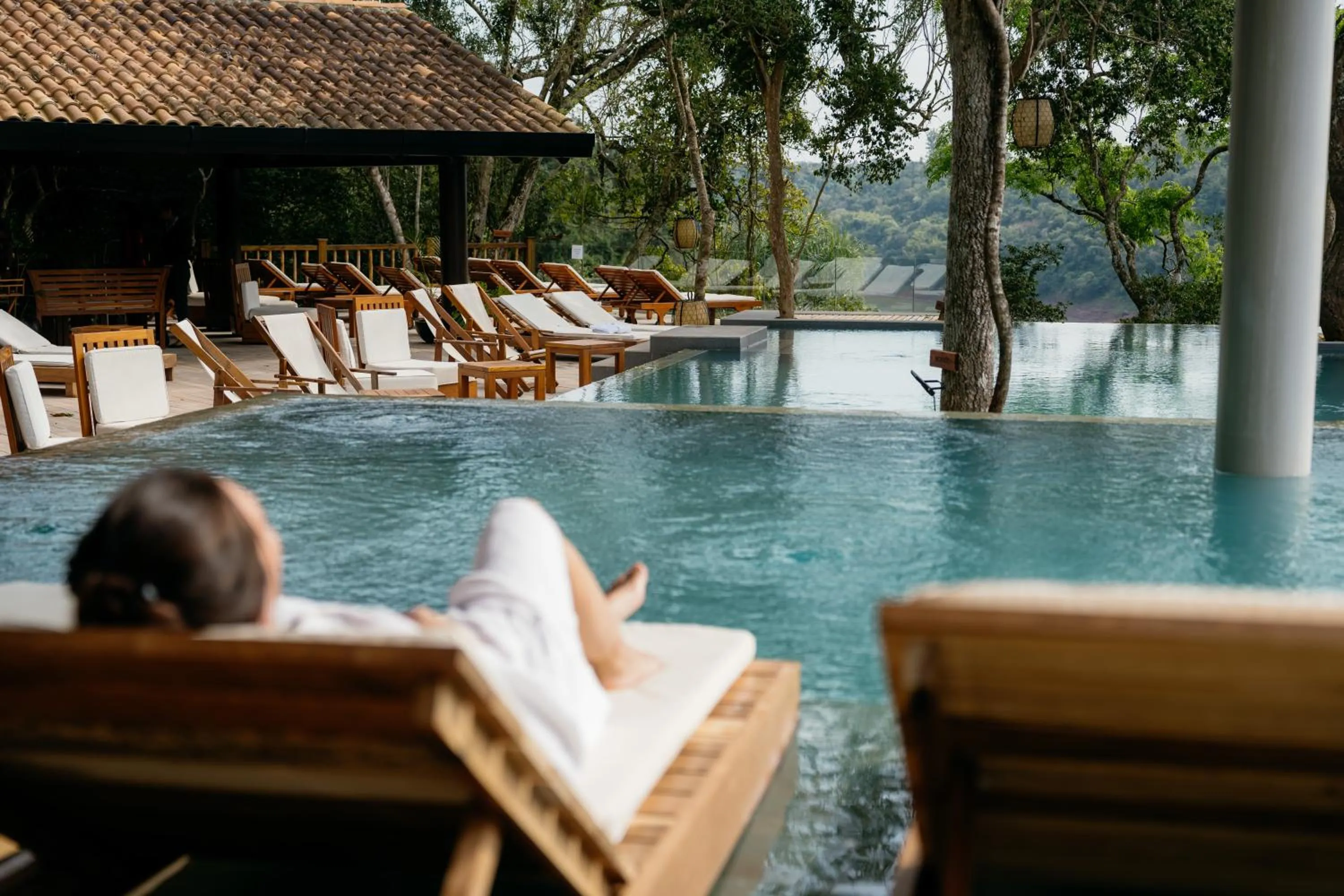 Pool view in Loi Suites Iguazu Hotel