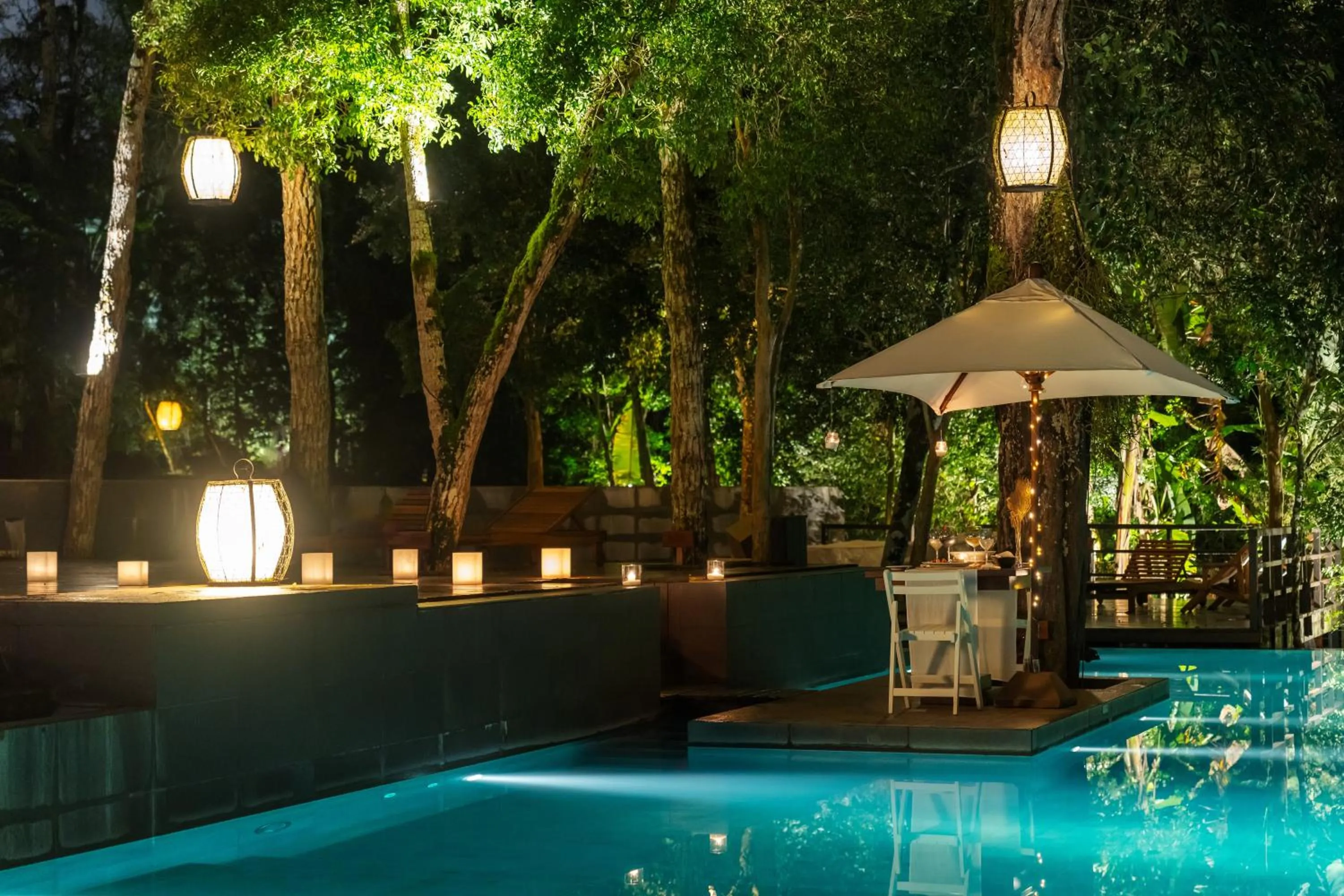 Patio in Loi Suites Iguazu Hotel