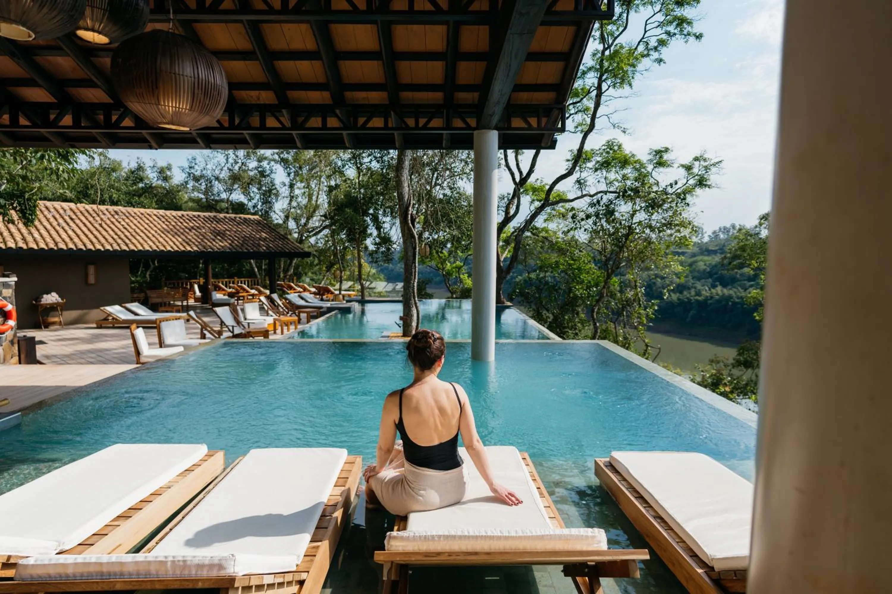 Pool view in Loi Suites Iguazu Hotel