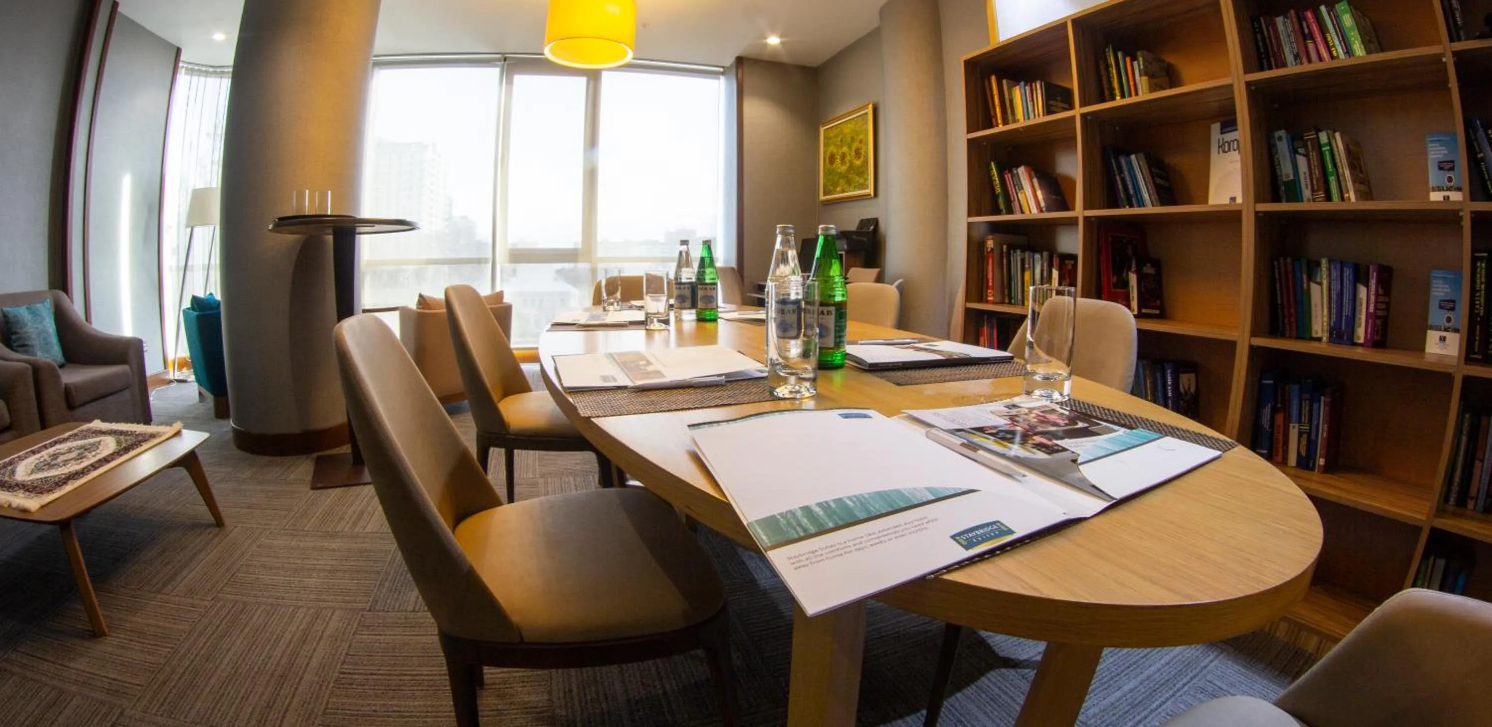 Library in Parkside Hotel & Apartments