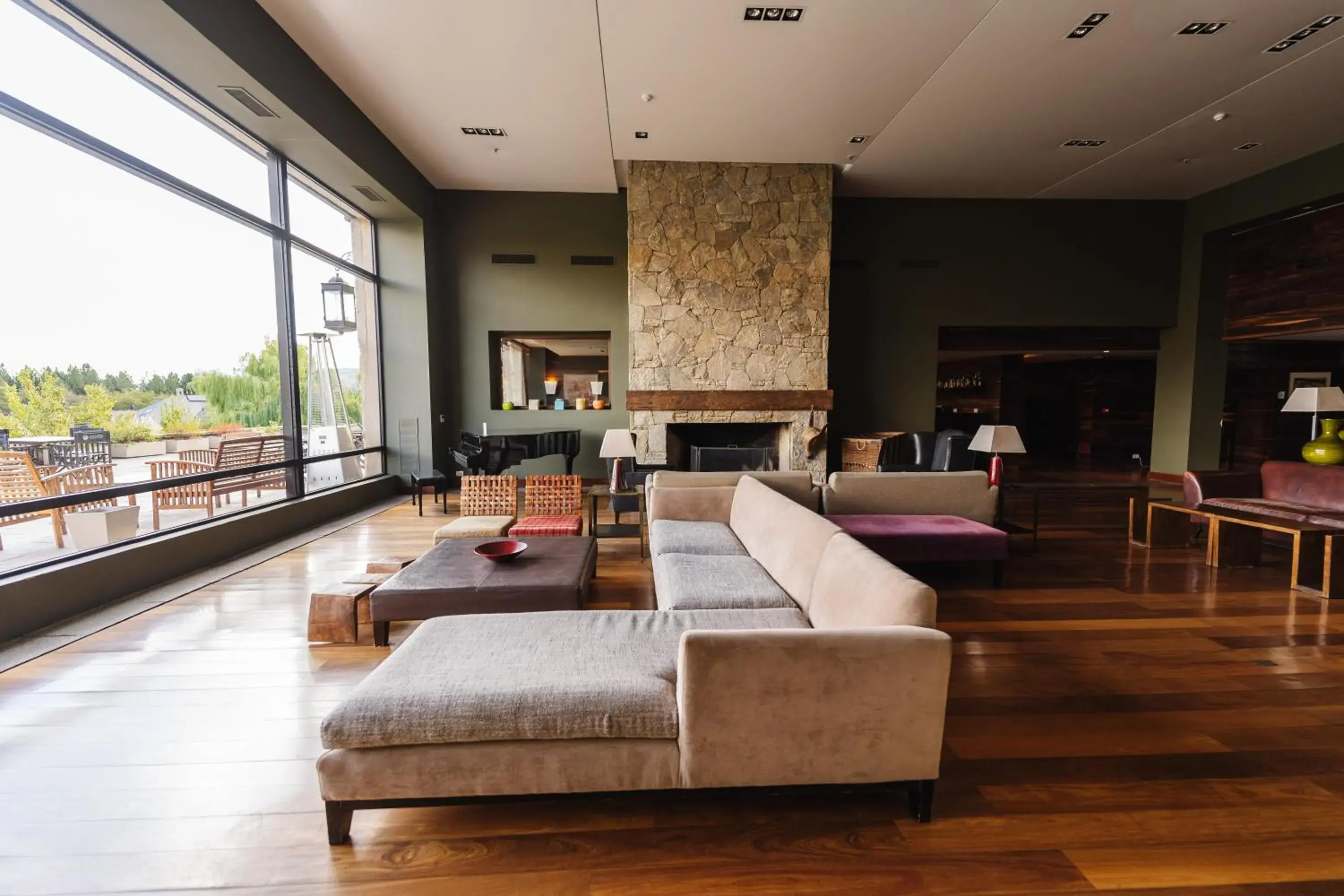 Living room in Loi Suites Chapelco Hotel Living room in Loi Suites Chapelco Hotel