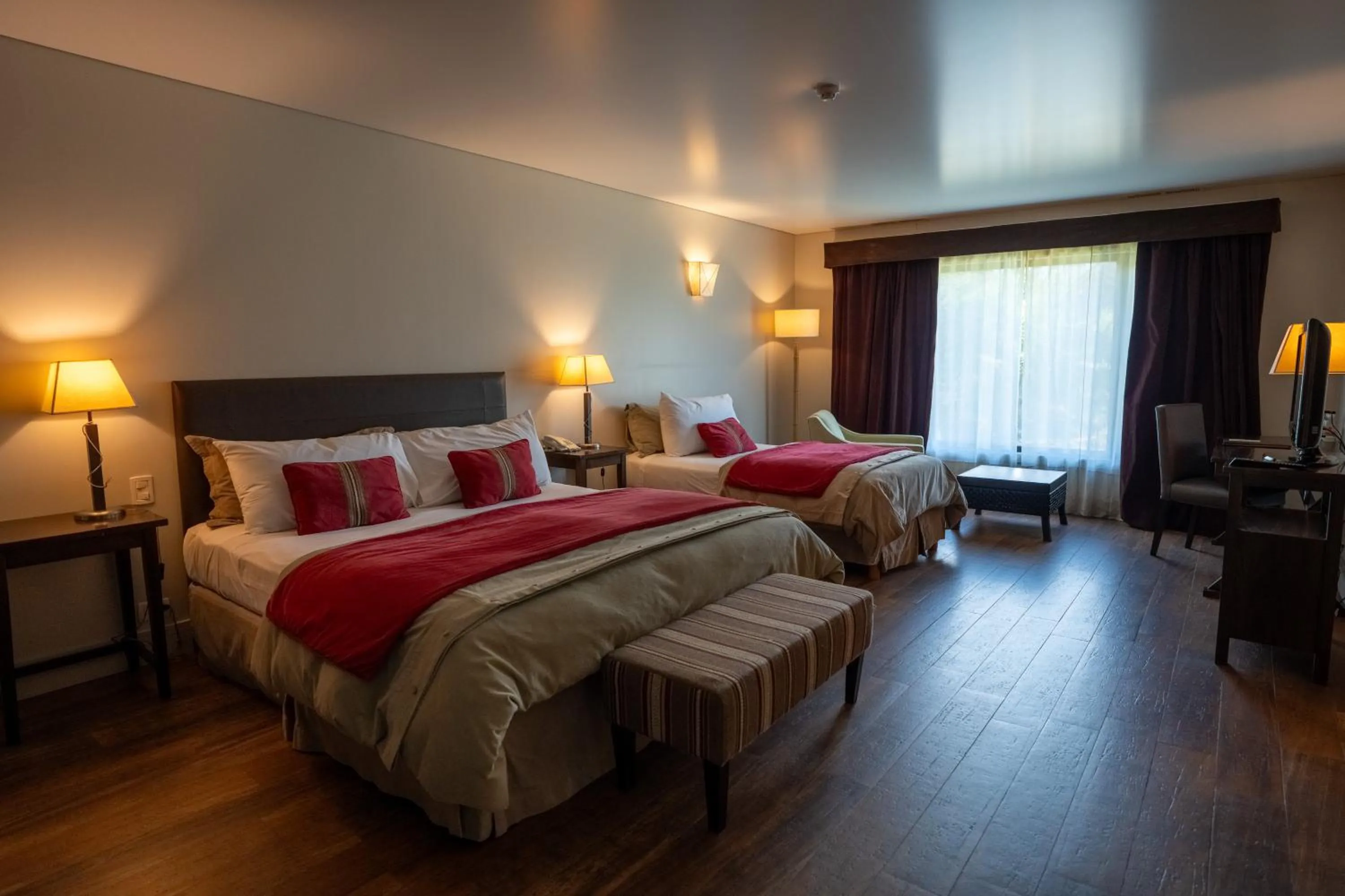 Bed in Loi Suites Chapelco Hotel