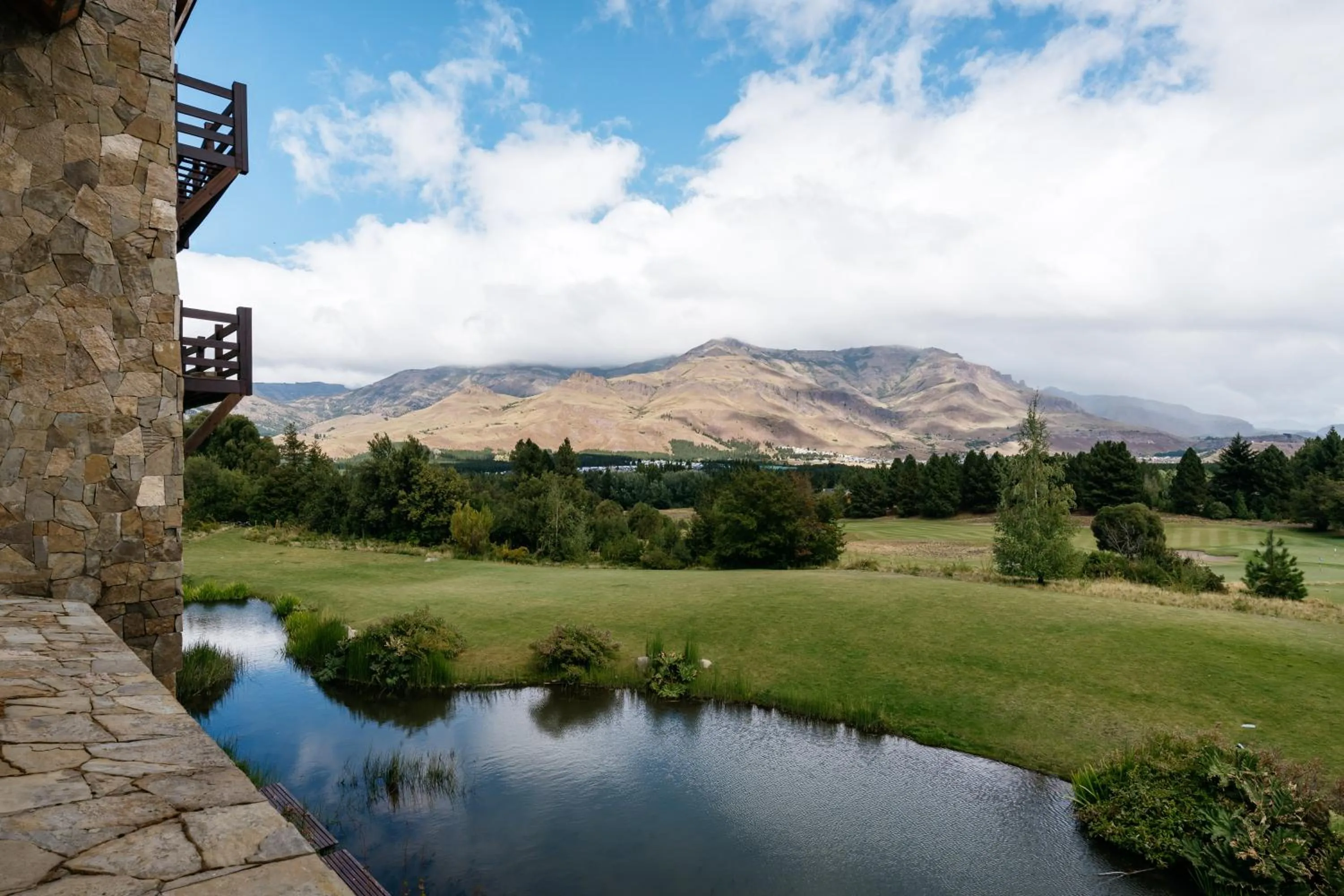 Garden view in Loi Suites Chapelco Hotel