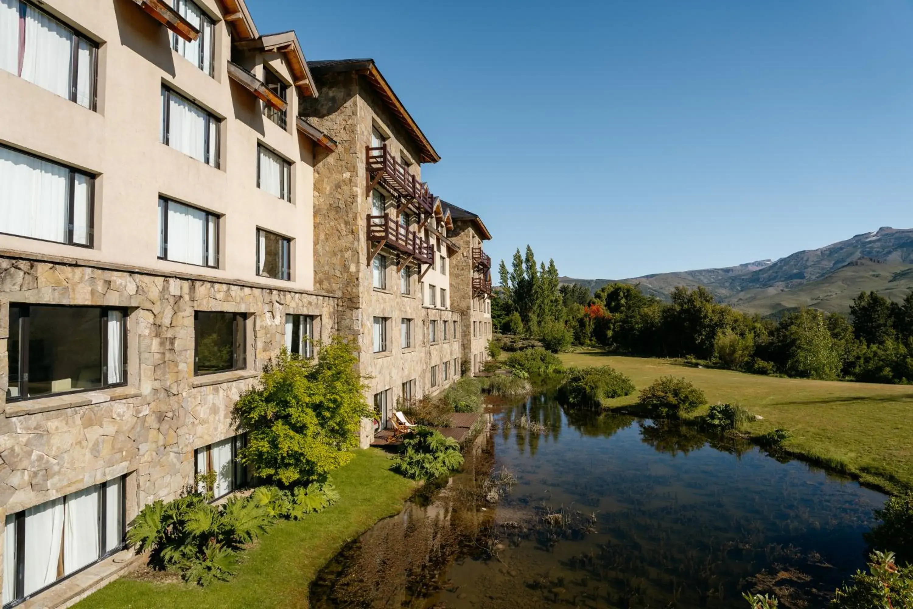 Property building in Loi Suites Chapelco Hotel Property building in Loi Suites Chapelco Hotel